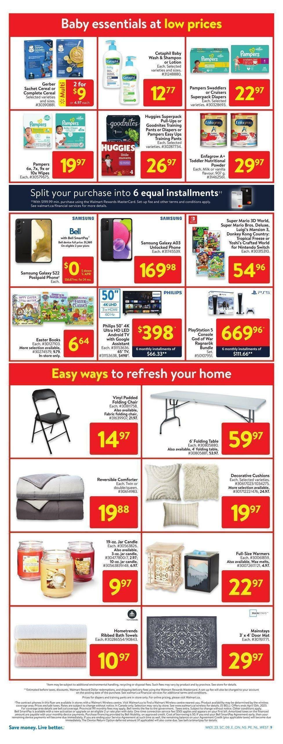 Walmart Flyer from April 6