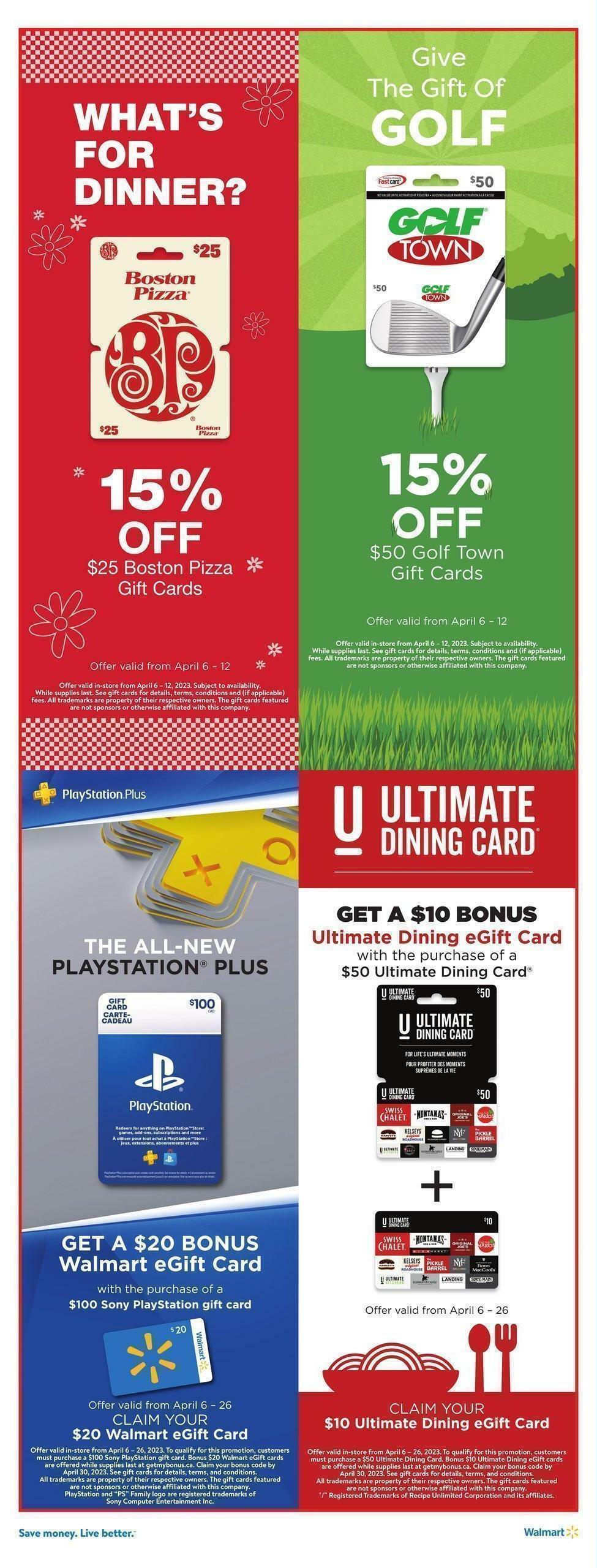 Walmart Flyer from April 6