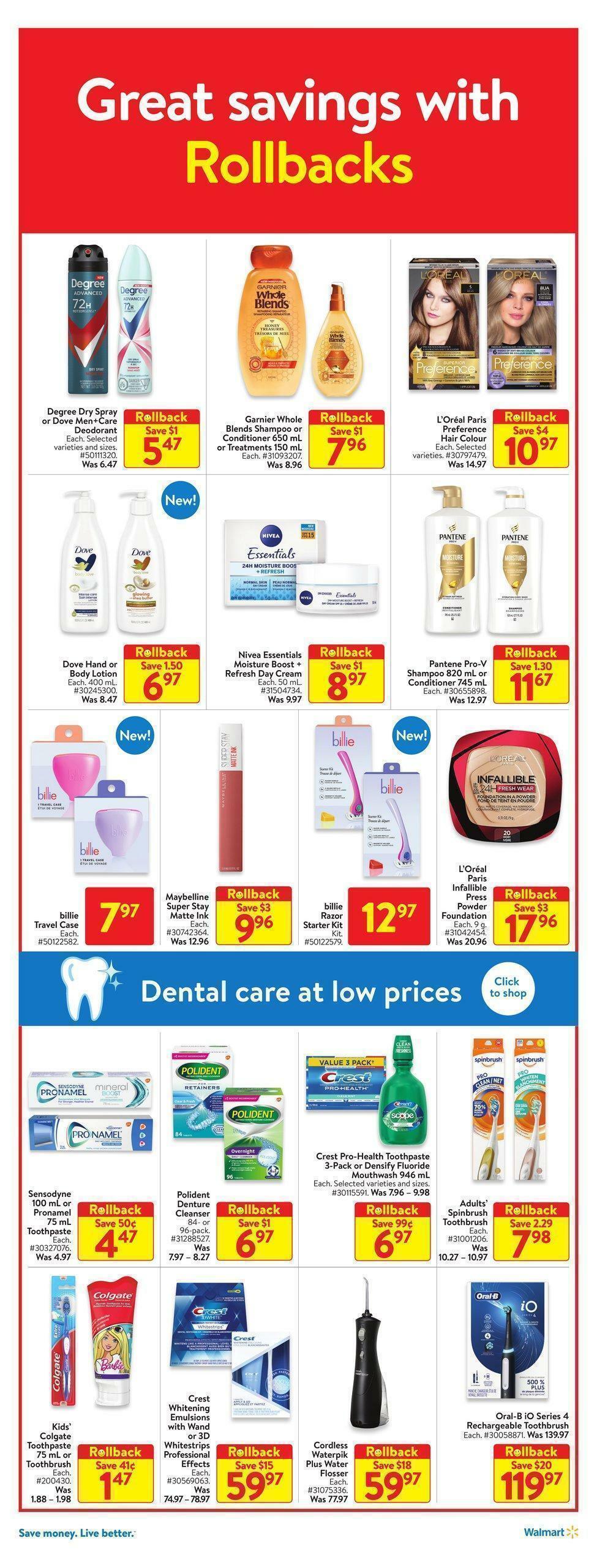 Walmart Flyer from April 6
