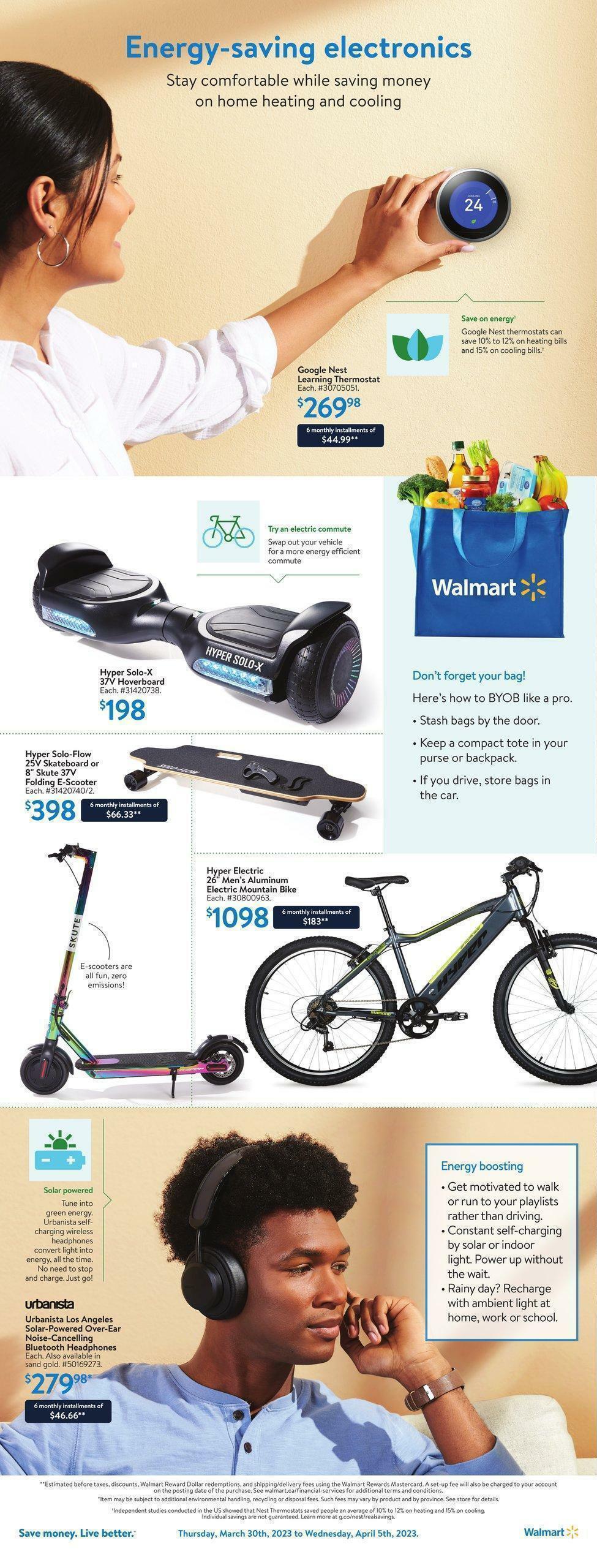 Walmart Spotlight Flyer from March 30