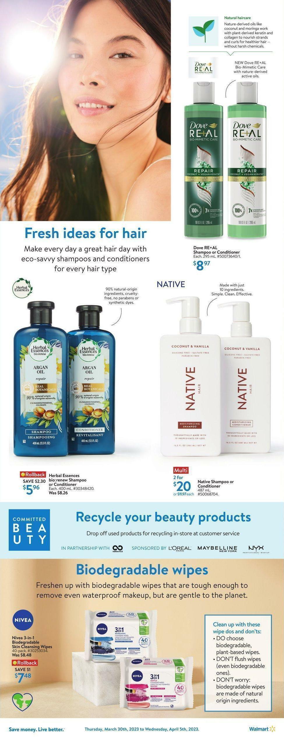 Walmart Spotlight Flyer from March 30