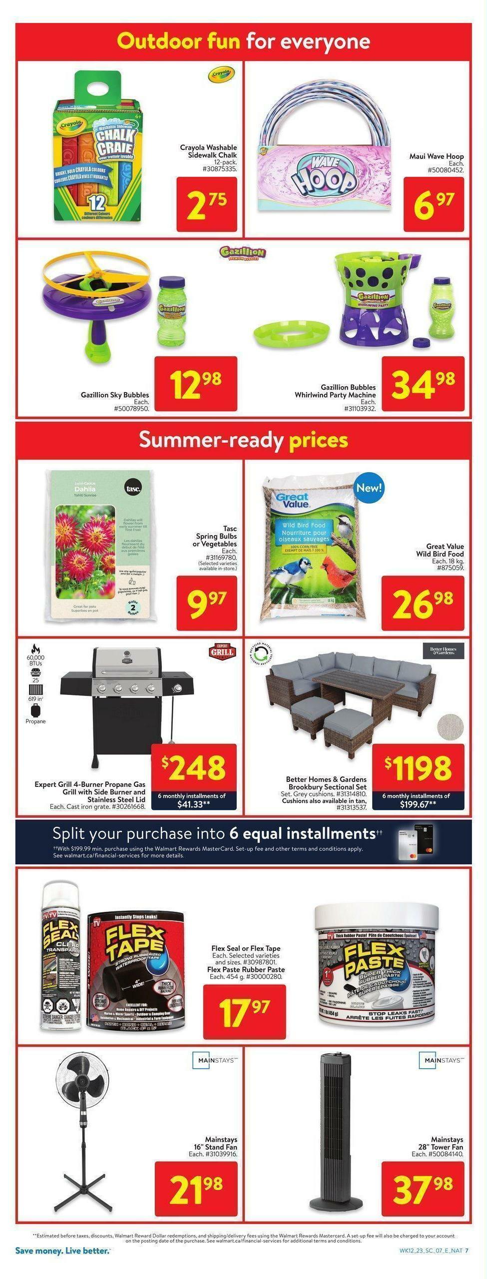 Walmart Flyer from April 13