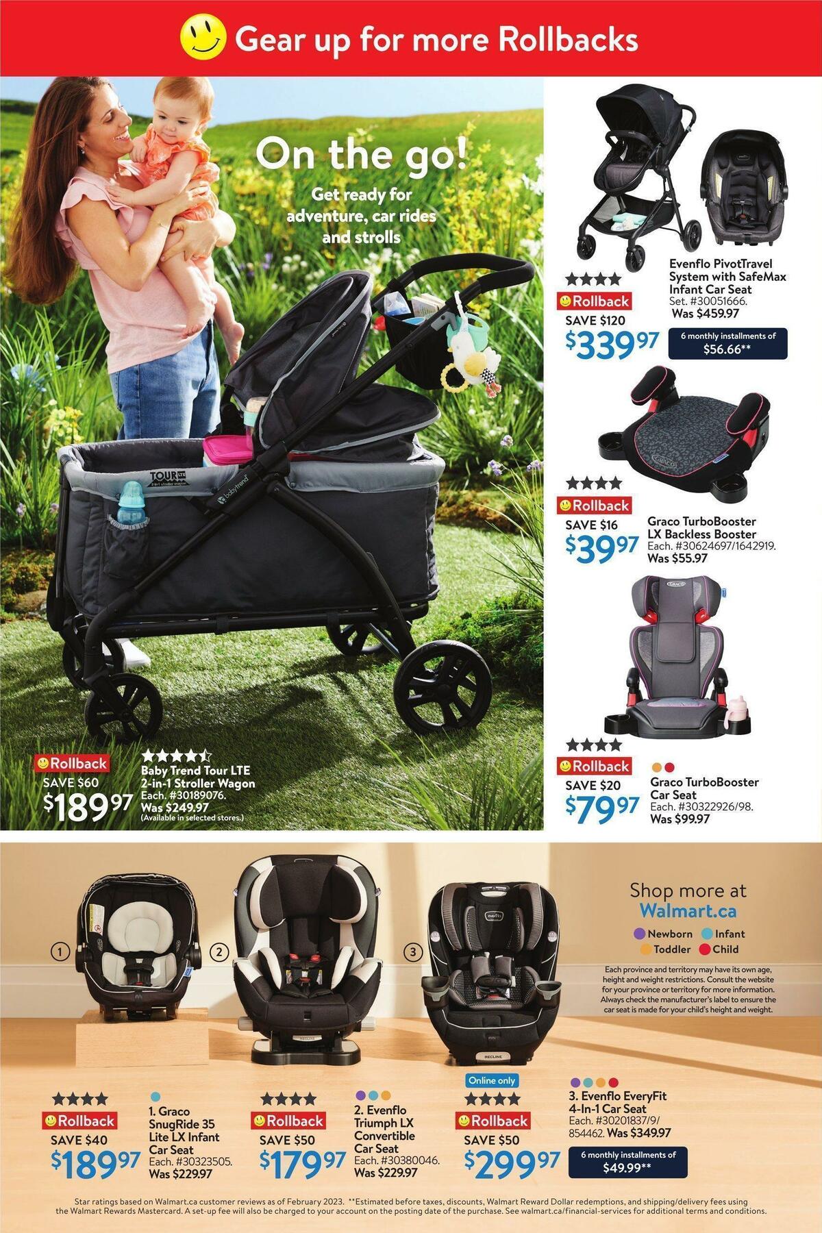 Walmart Baby & toddler Flyer from April 20