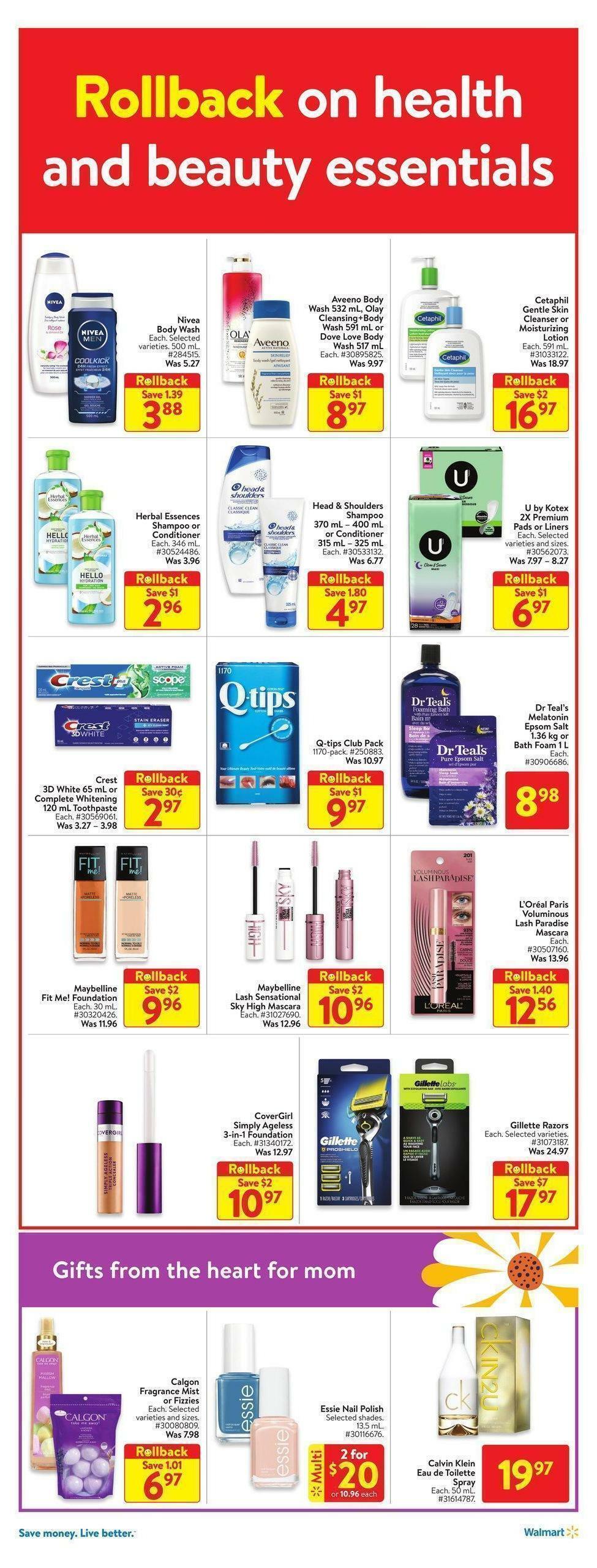 Walmart Flyer from May 4