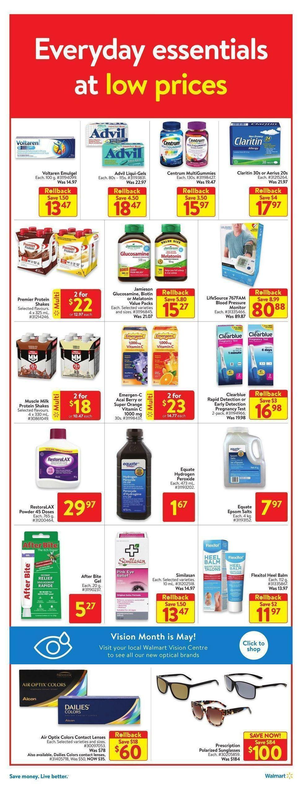 Walmart Flyer from May 4