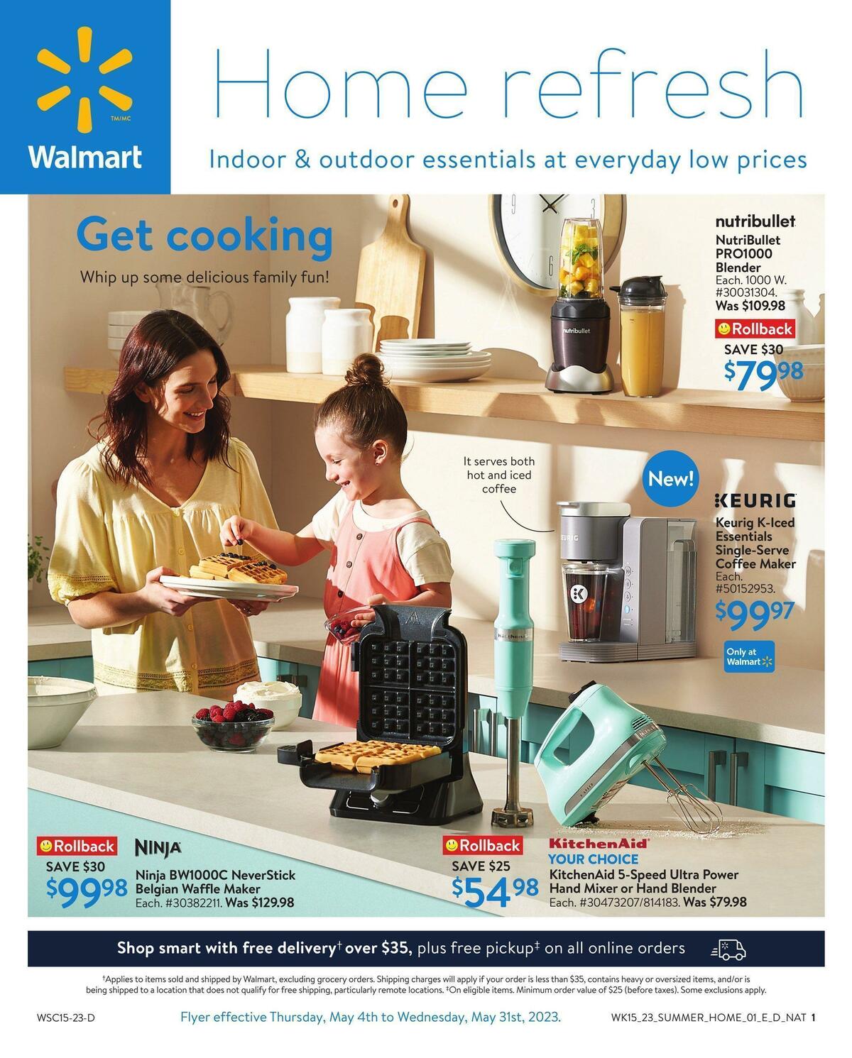 Walmart Summer Home Digest Flyer from May 4