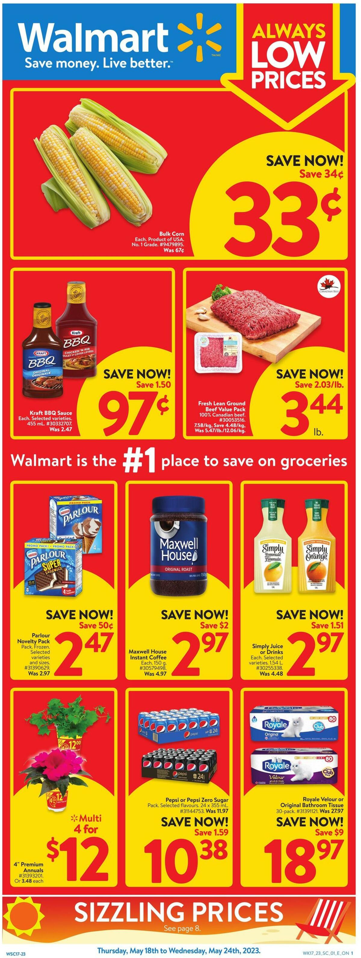 Walmart Flyer from May 18