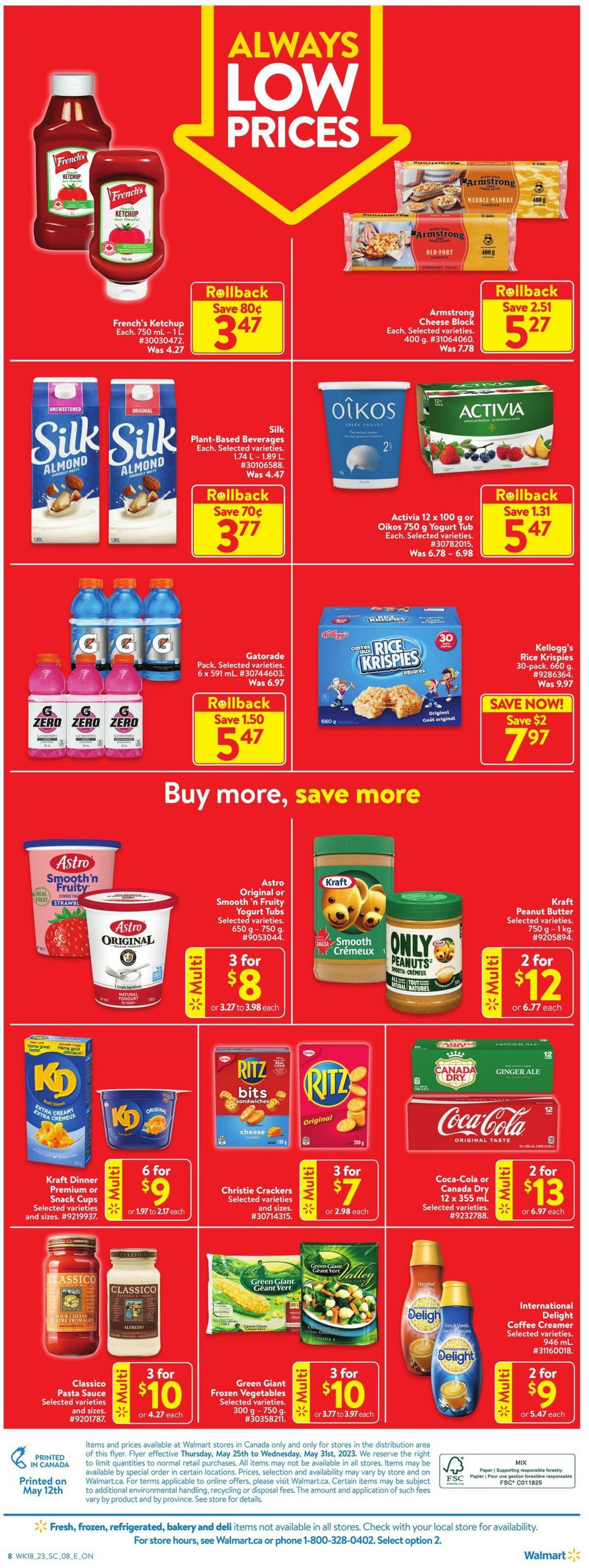 Walmart Flyer from May 25