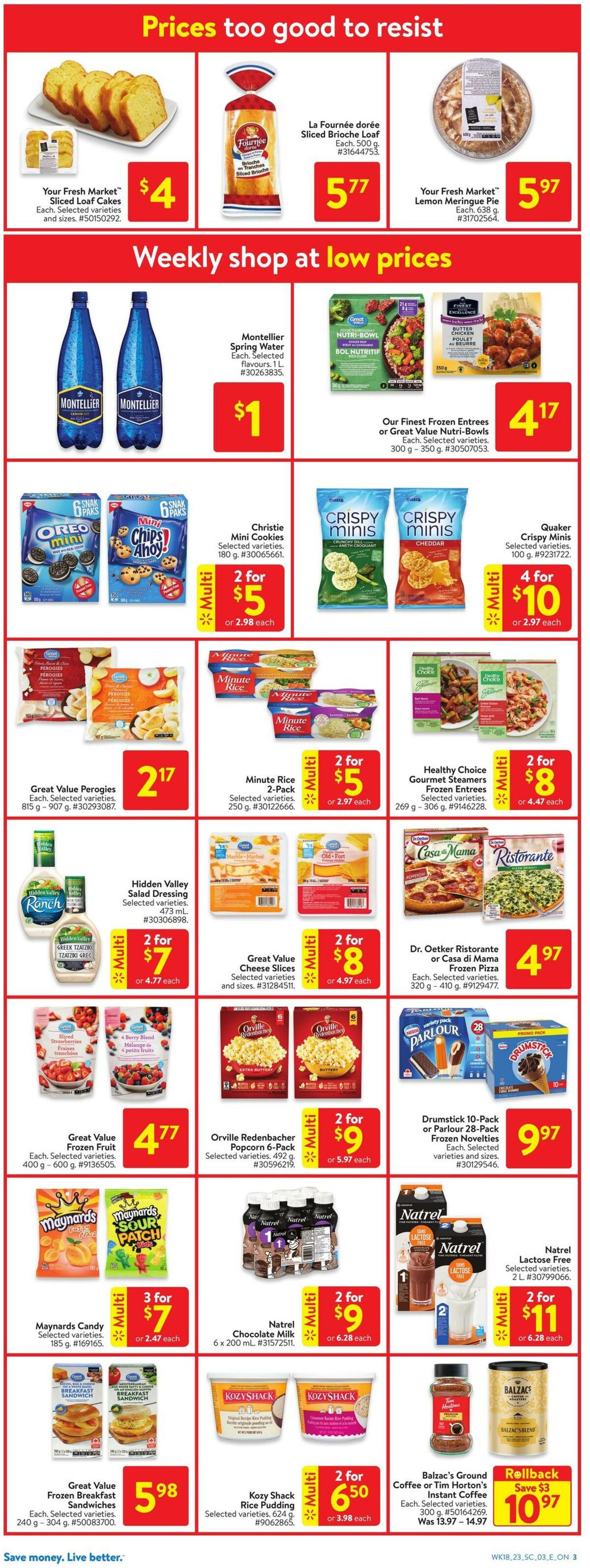 Walmart Flyer from May 25