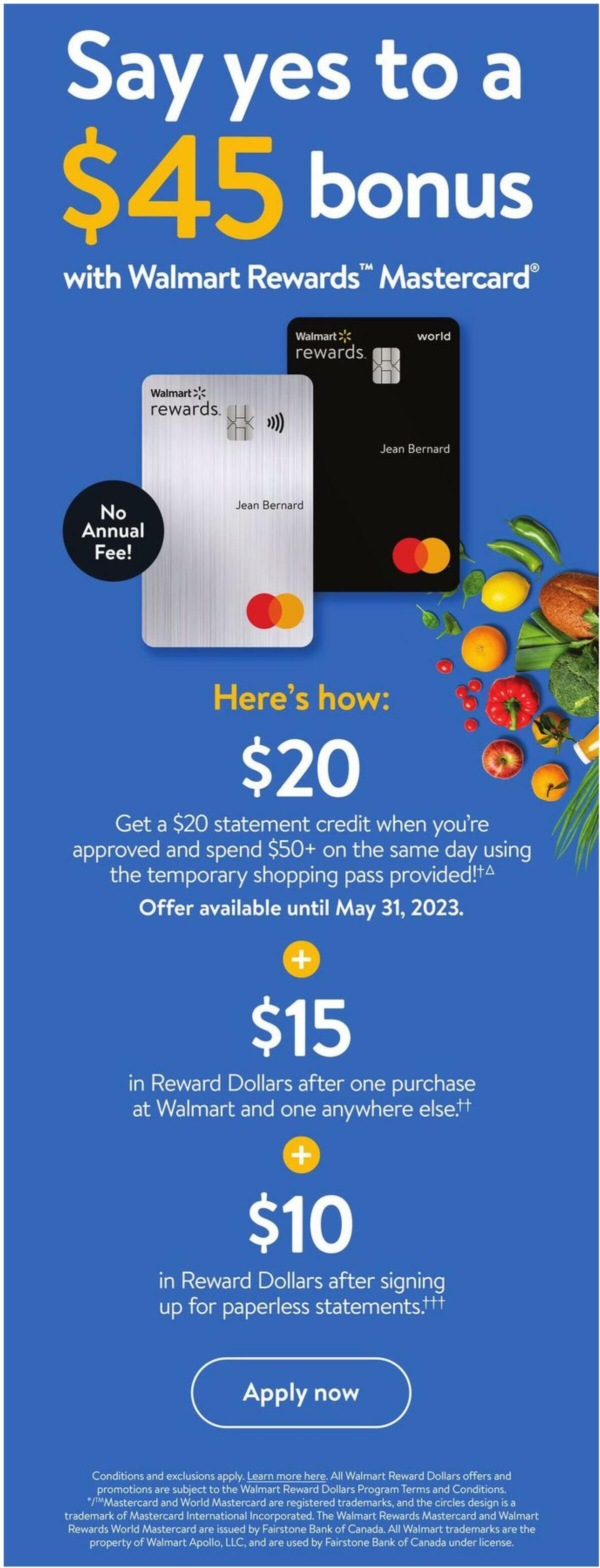 Walmart Flyer from June 1