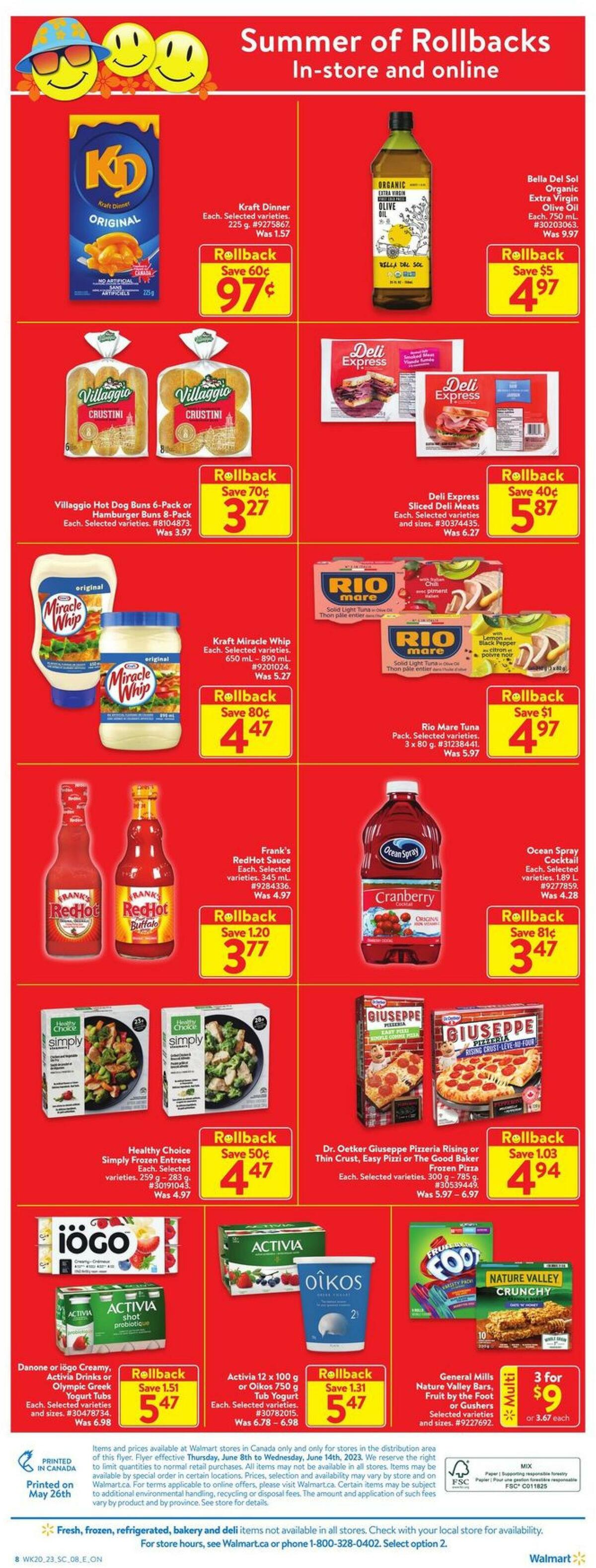 Walmart Flyer from June 8