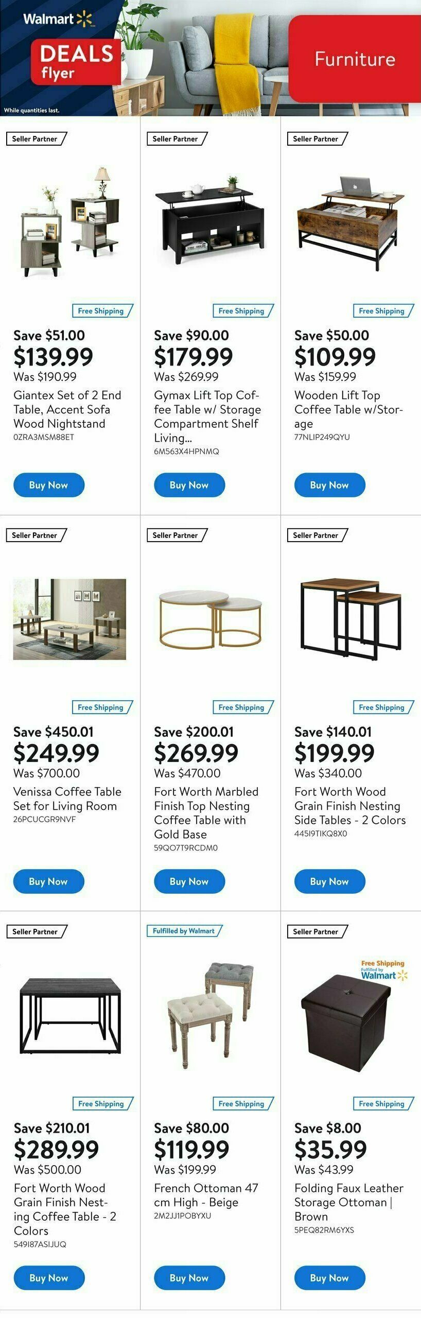 Walmart Deals Flyer from June 8