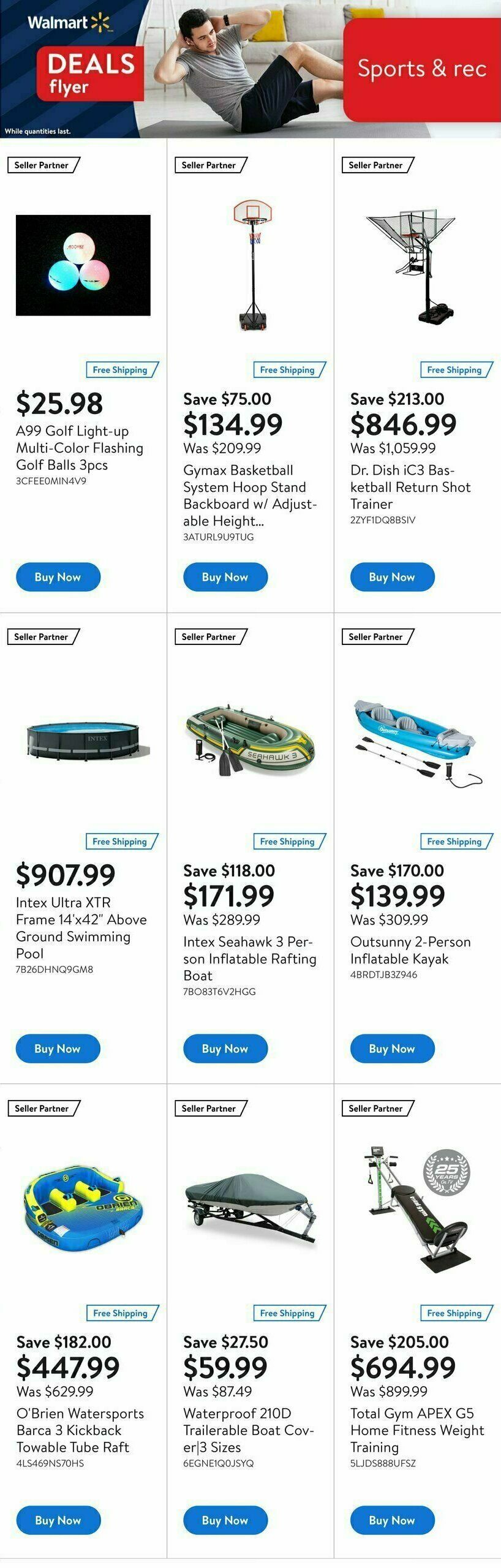 Walmart Deals Flyer from June 8