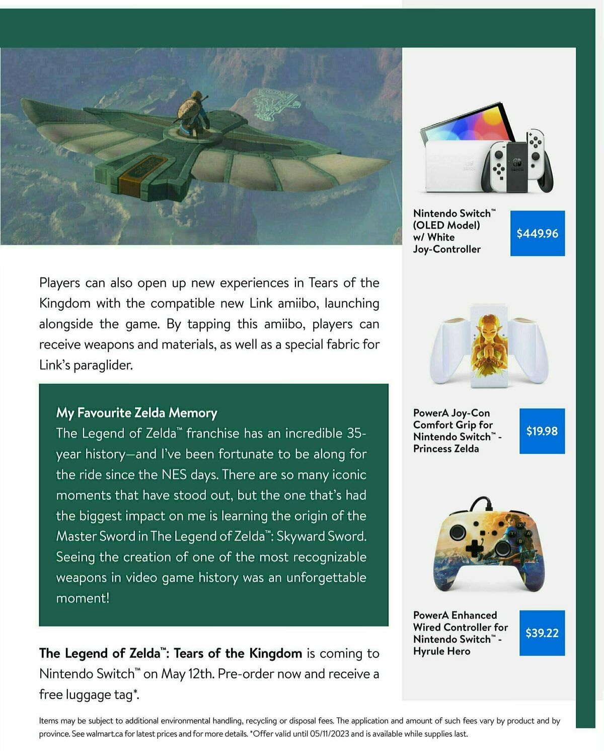 Walmart May/June Gaming Catalogue Flyer from May 4