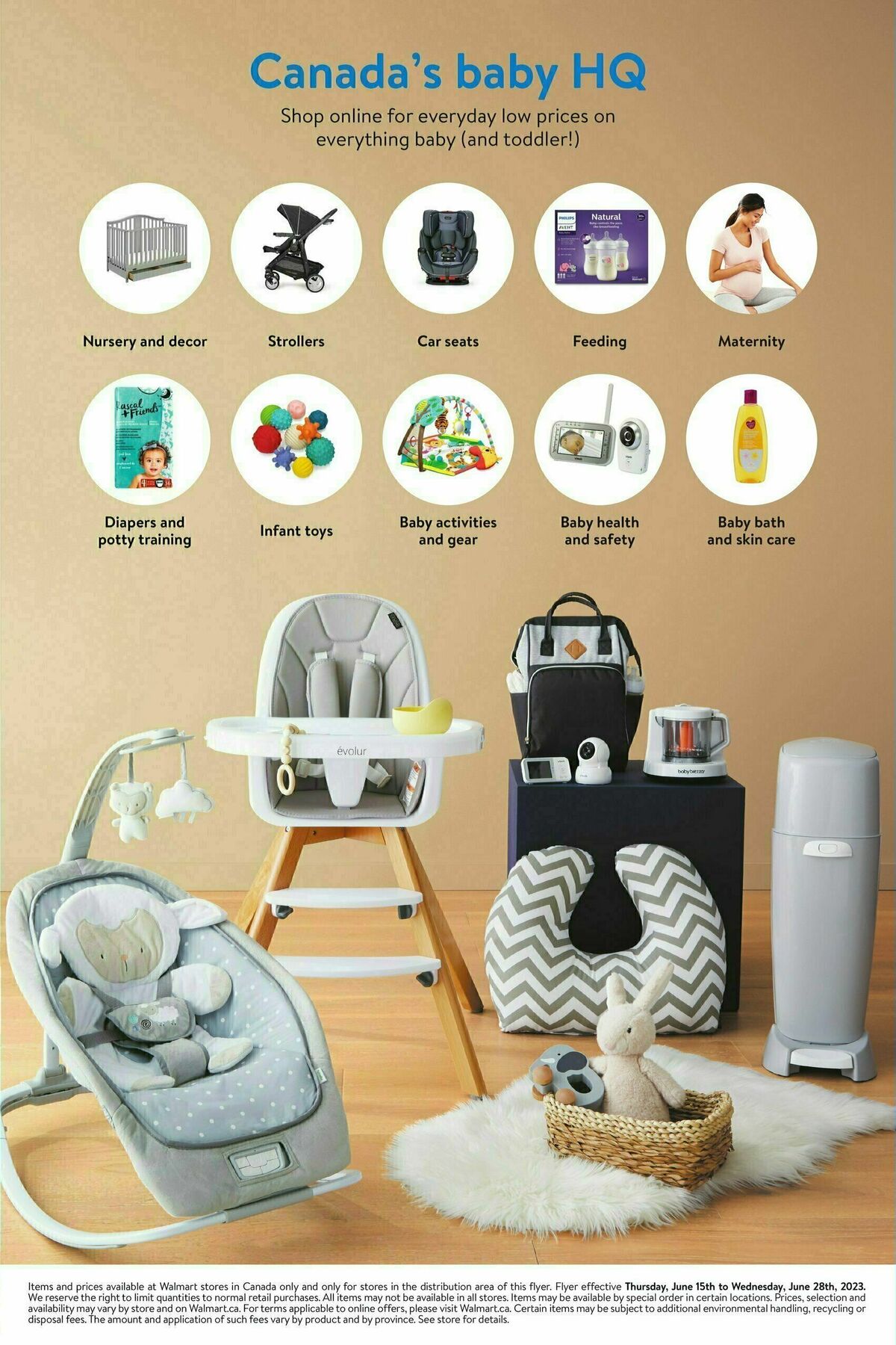 Walmart Baby & toddler Flyer from June 15