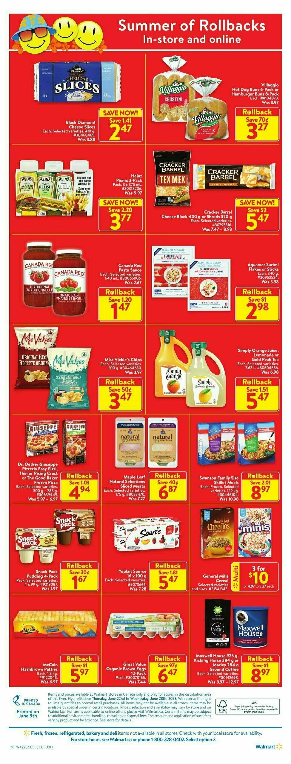 Walmart Flyer from June 22