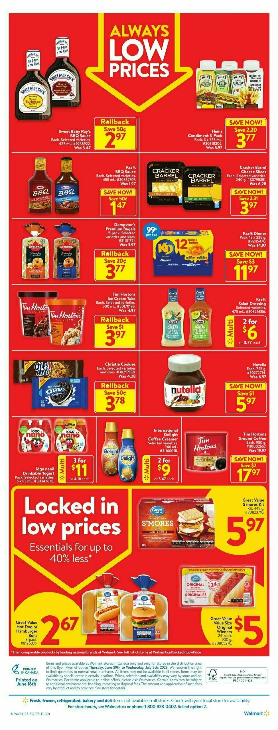 Walmart Flyer from June 29