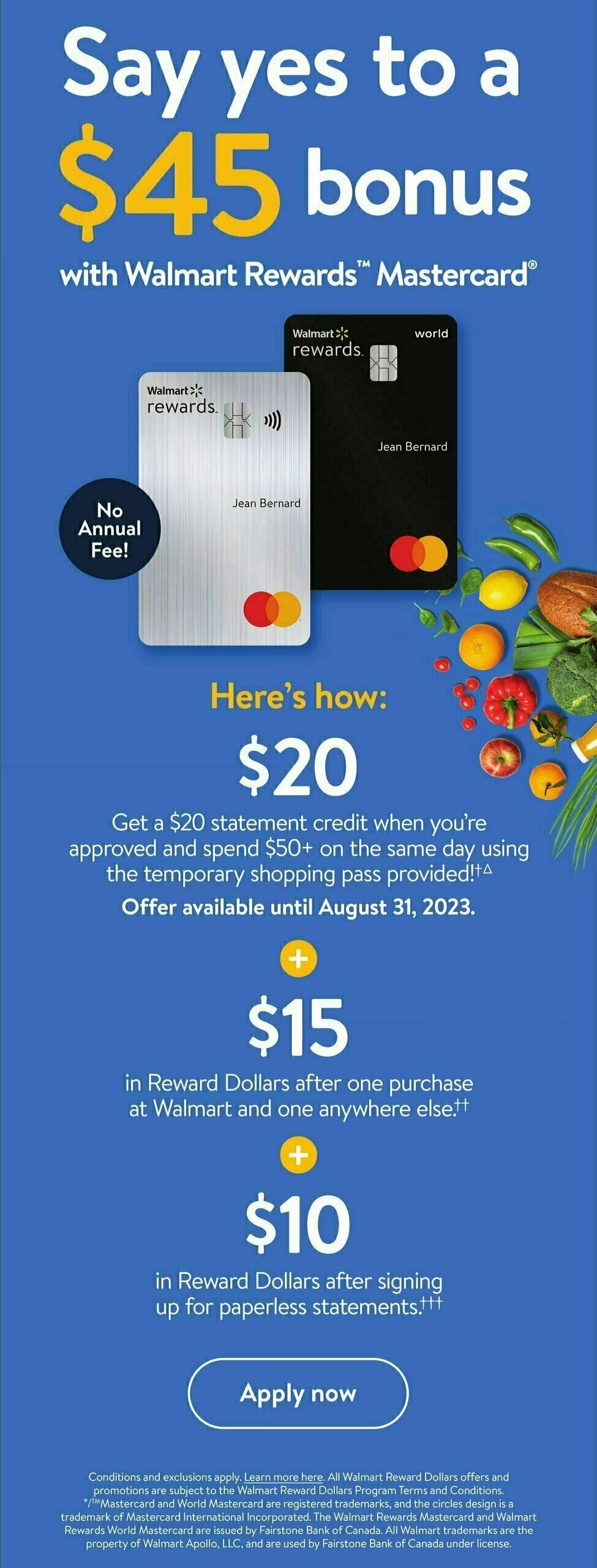 Walmart Flyer from July 6