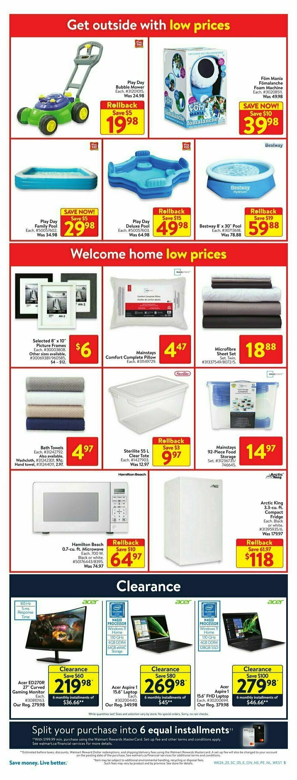 Walmart Flyer from July 6