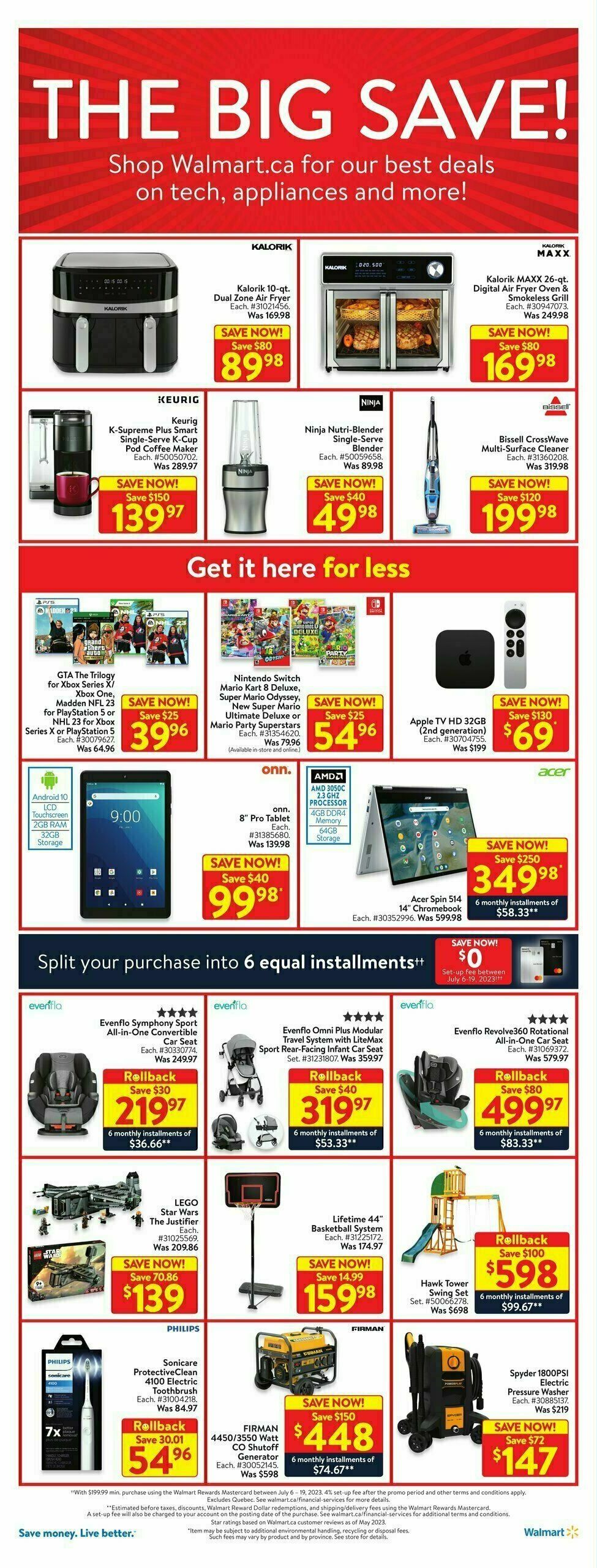 Walmart Flyer from July 6