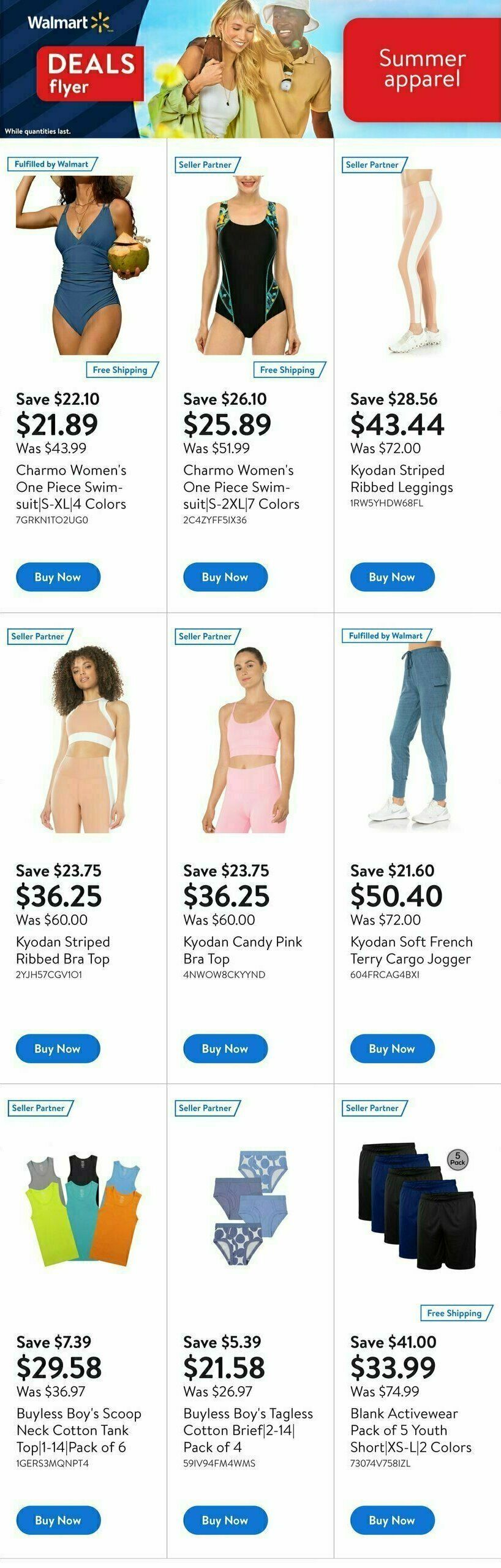 Walmart The Big Save Flyer from July 6