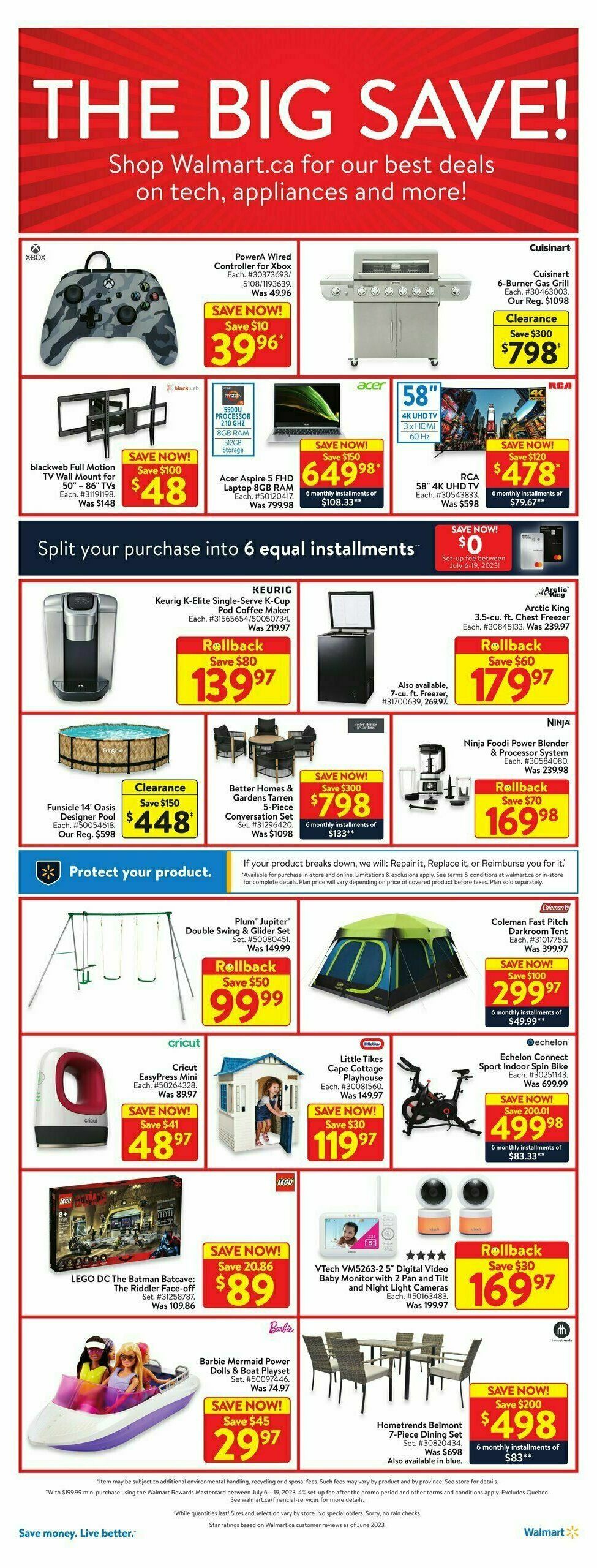 Walmart Flyer from July 13