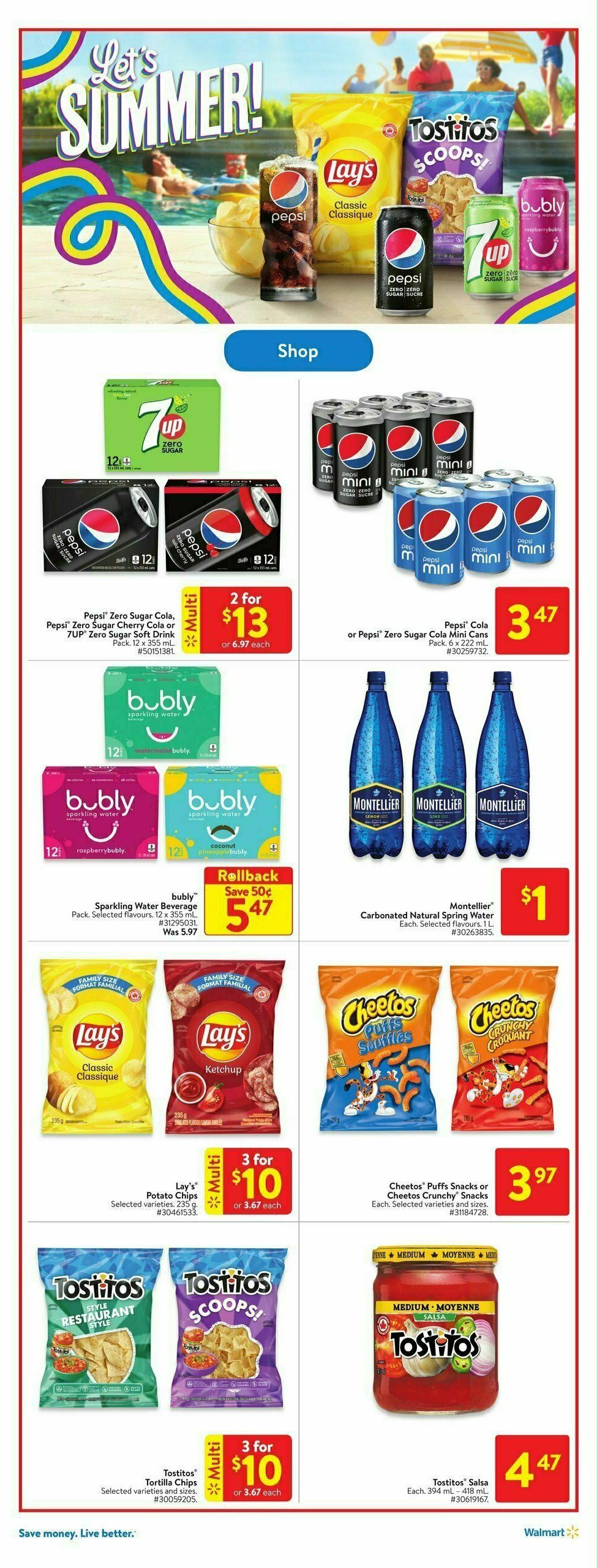 Walmart Flyer from July 13