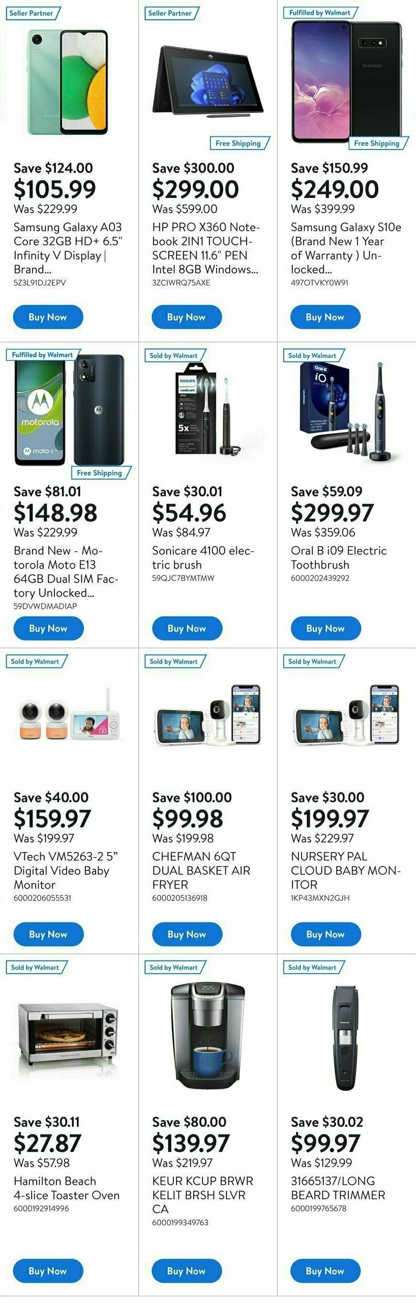 Walmart Deals Flyer Flyer from July 13