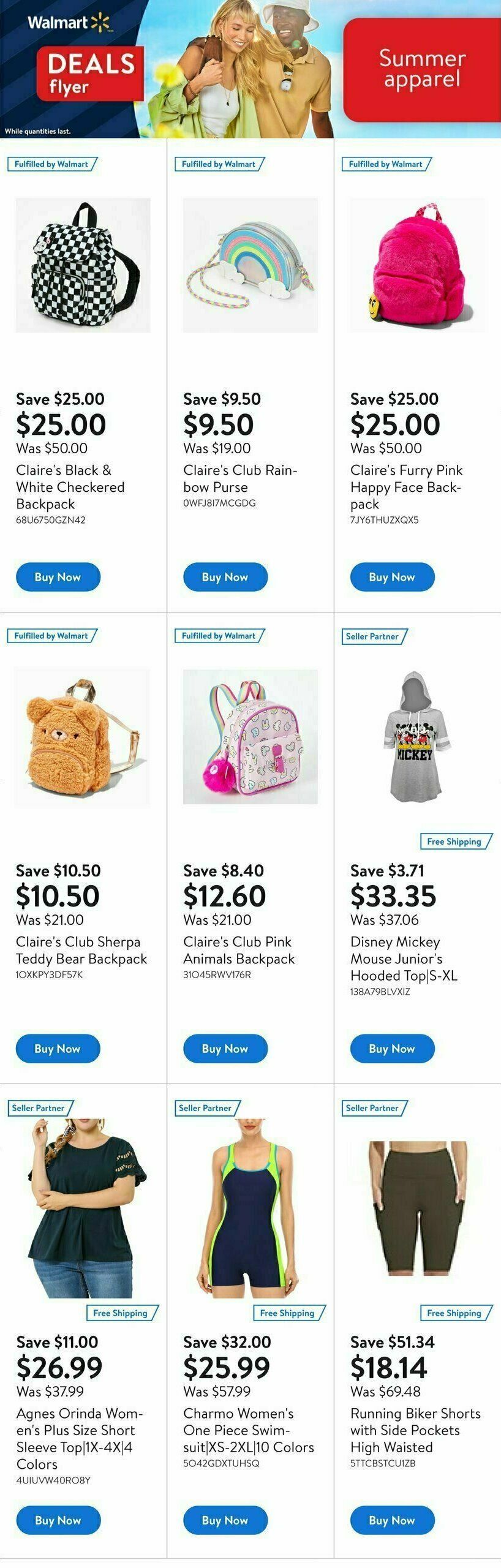 Walmart Deals Flyer Flyer from July 13