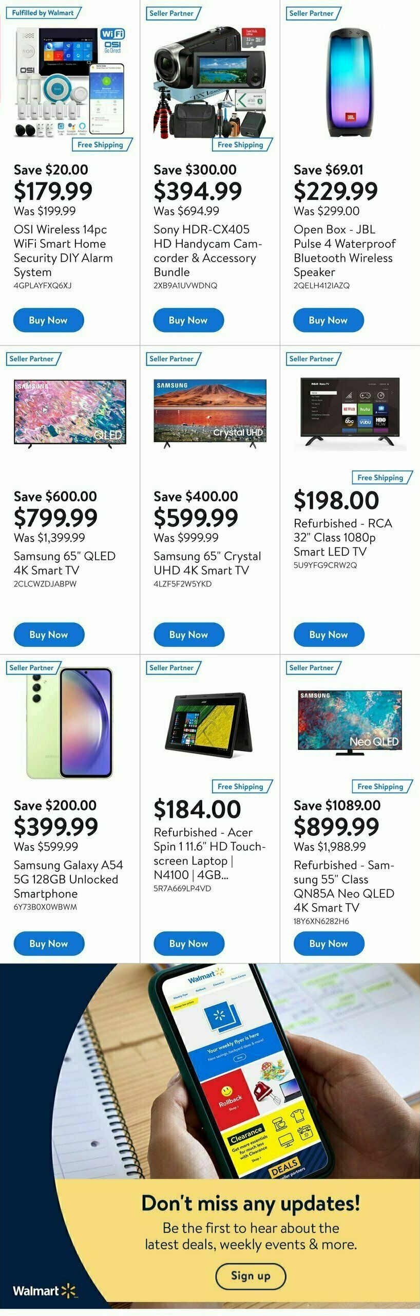 Walmart Deals Flyer Flyer from July 20
