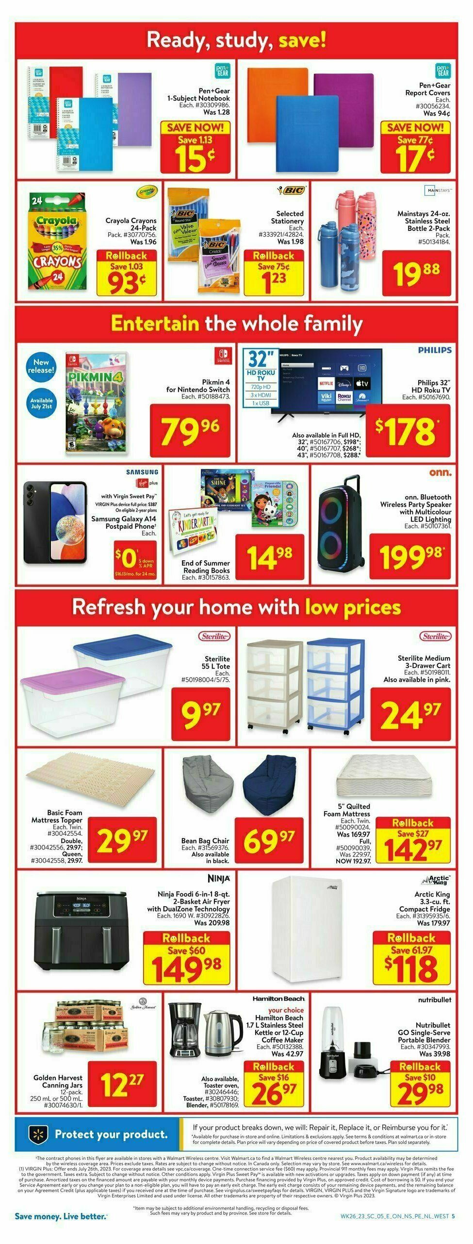Walmart Flyer from July 20