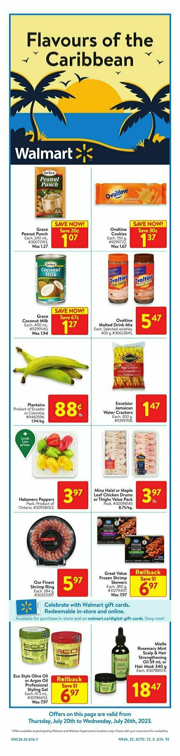 Walmart Flyer from July 20