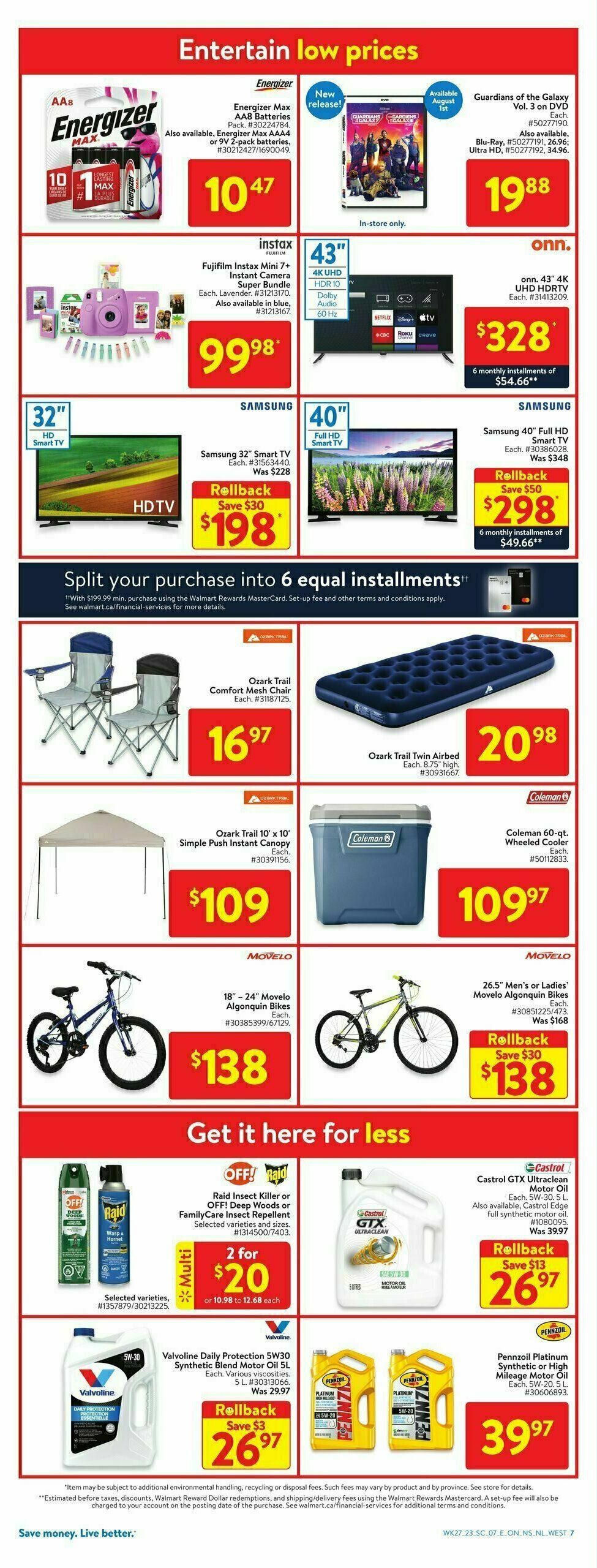 Walmart Flyer from July 27