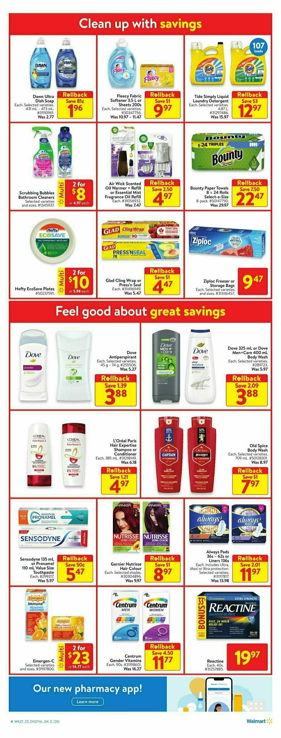 Walmart Flyer from July 27