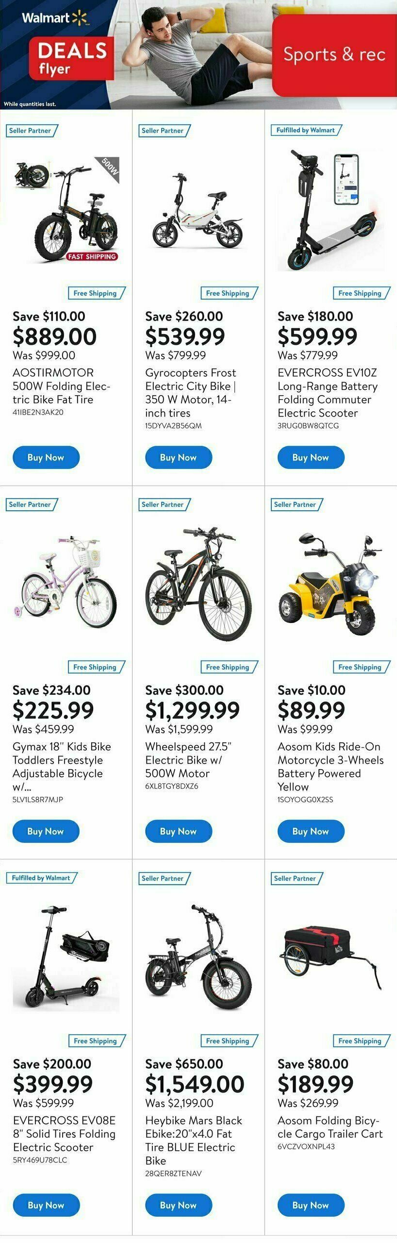 Walmart Deals Flyer Flyer from July 27