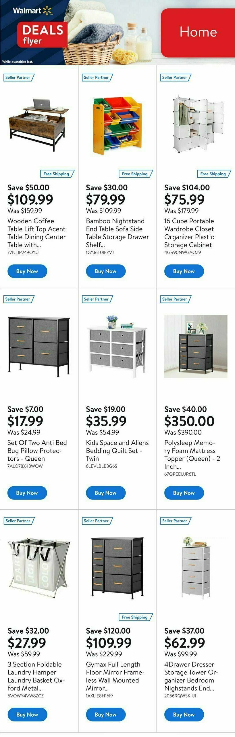 Walmart Deals Flyer Flyer from July 27
