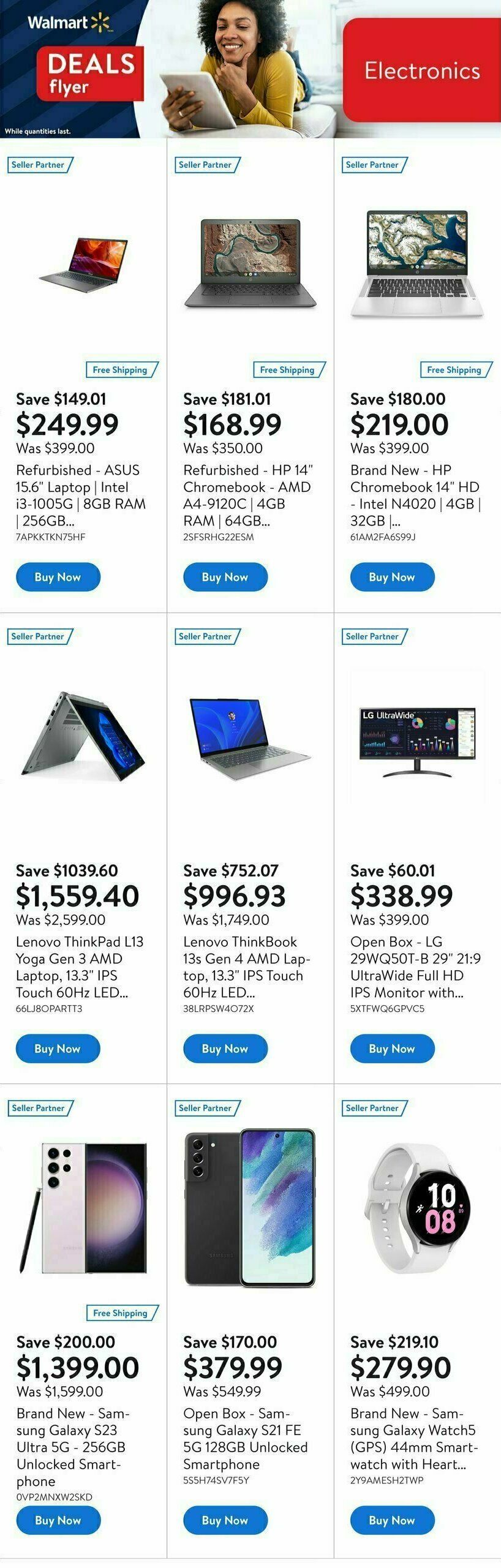 Walmart Deals Flyer Flyer from July 27