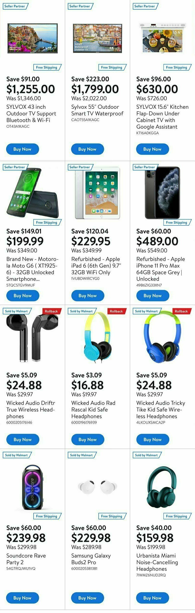 Walmart Deals Flyer Flyer from July 27
