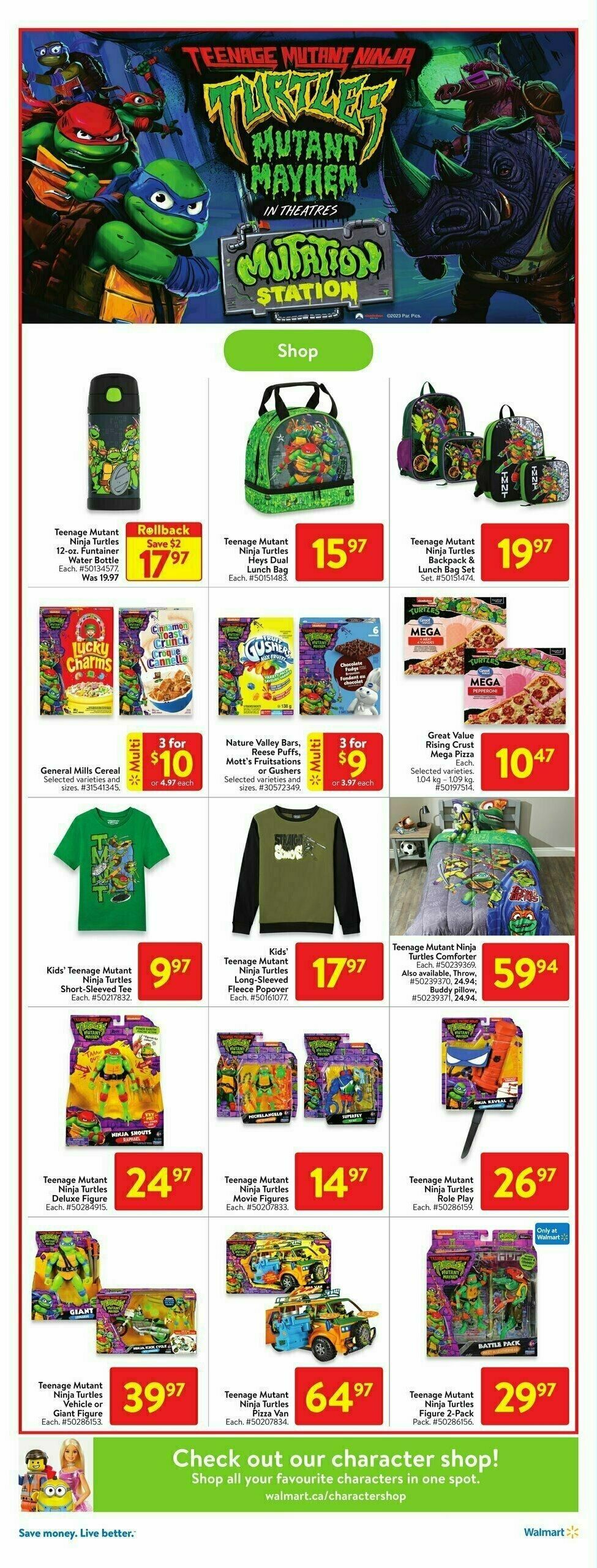 Walmart Flyer from August 3