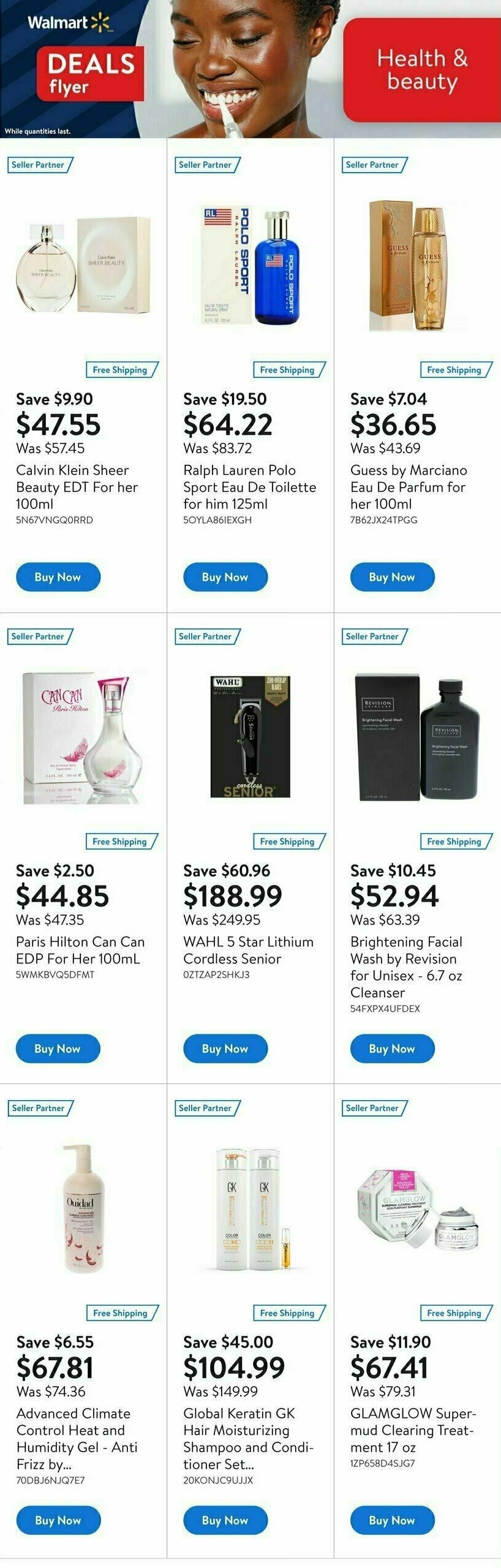 Walmart Deals Flyer Flyer from August 3