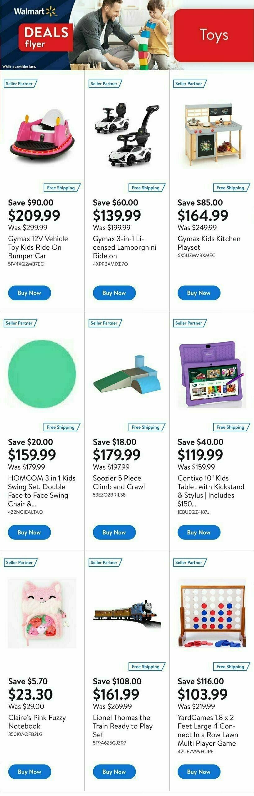 Walmart Deals Flyer Flyer from August 3