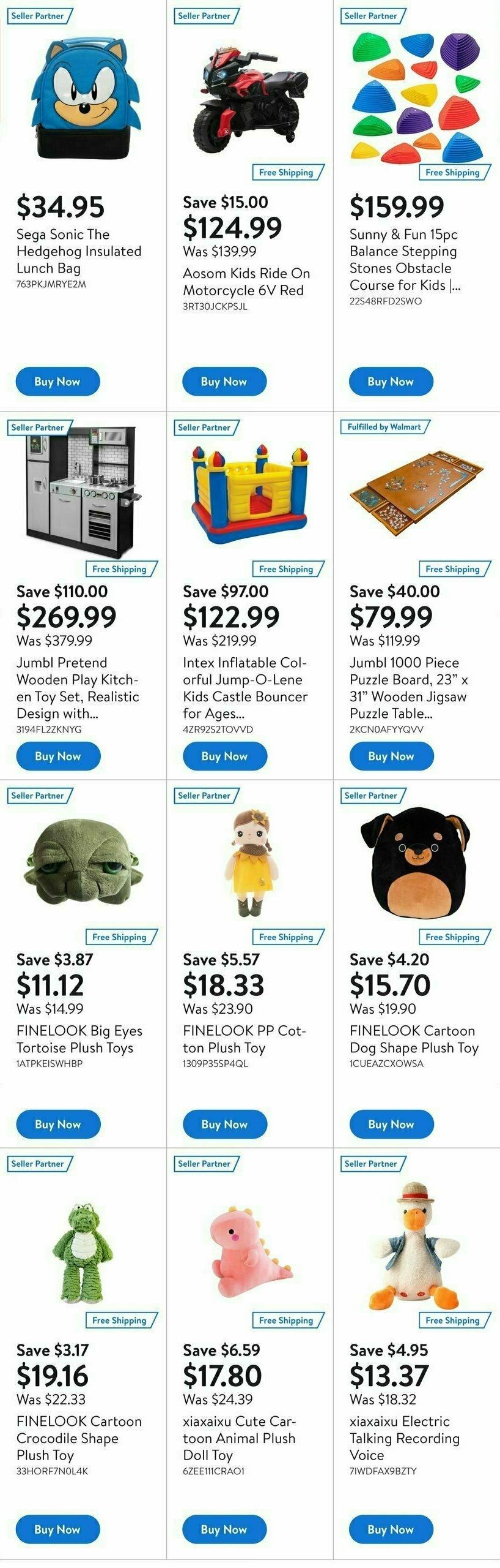 Walmart Deals Flyer Flyer from August 3