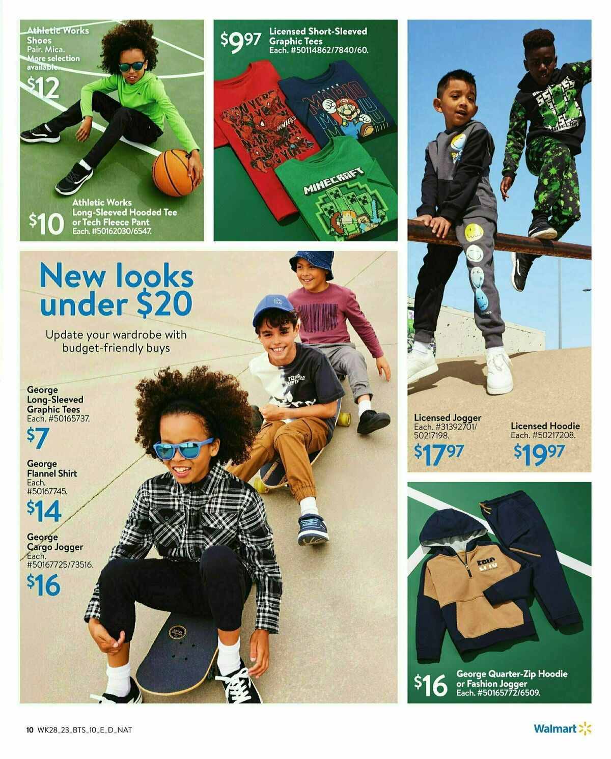Walmart Back to School Flyer from August 3