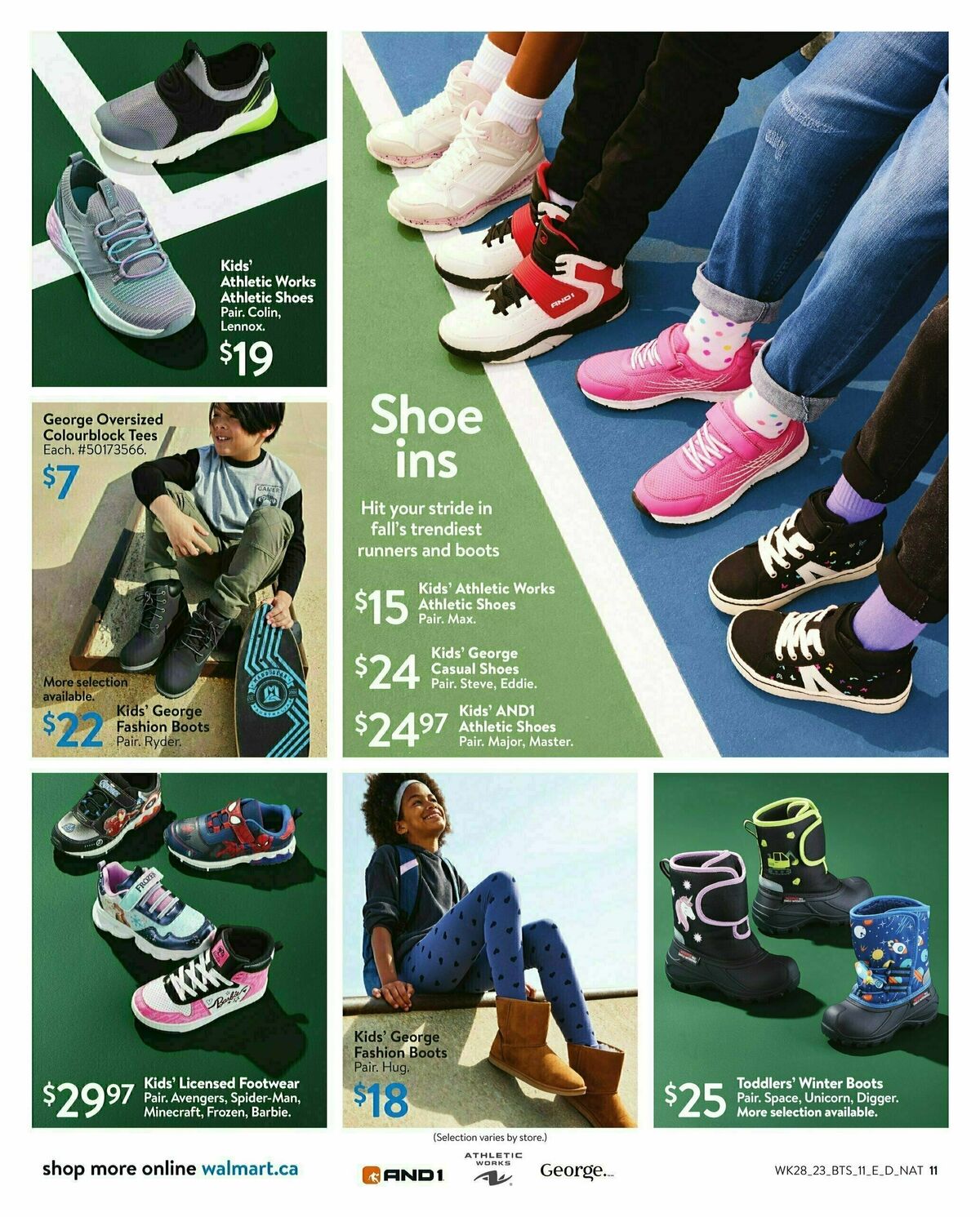 Walmart Back to School Flyer from August 3