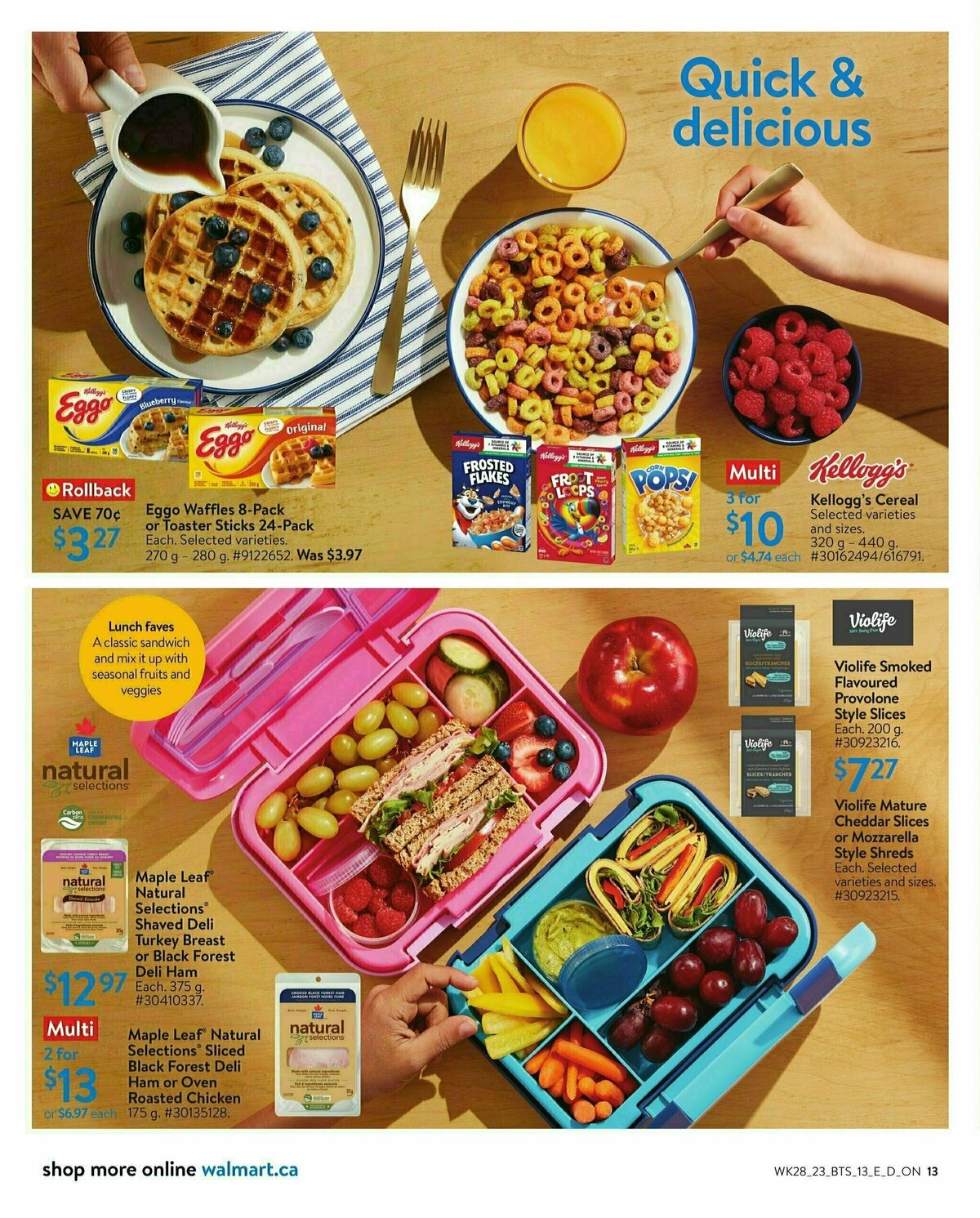 Walmart Back to School Flyer from August 3