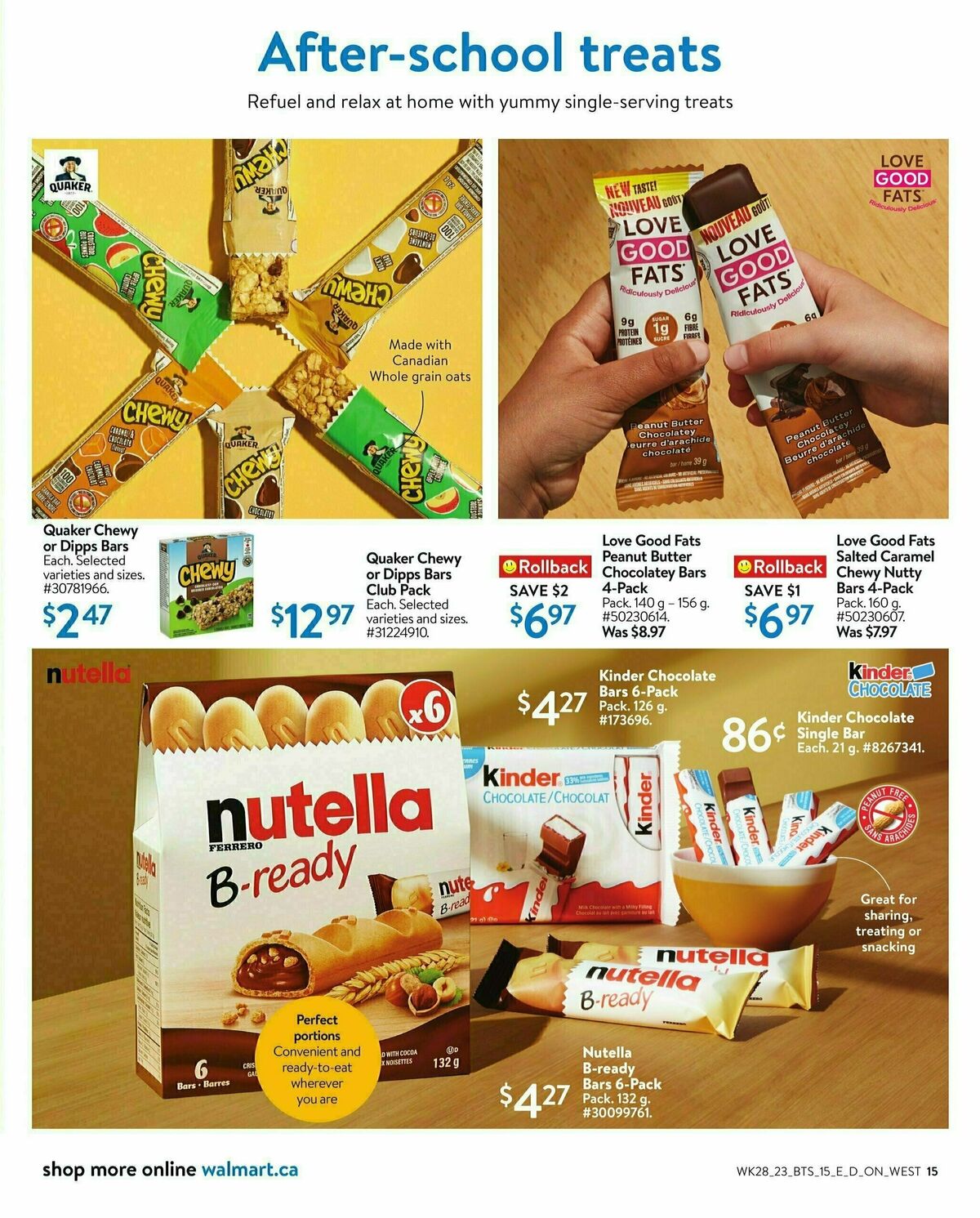 Walmart Back to School Flyer from August 3