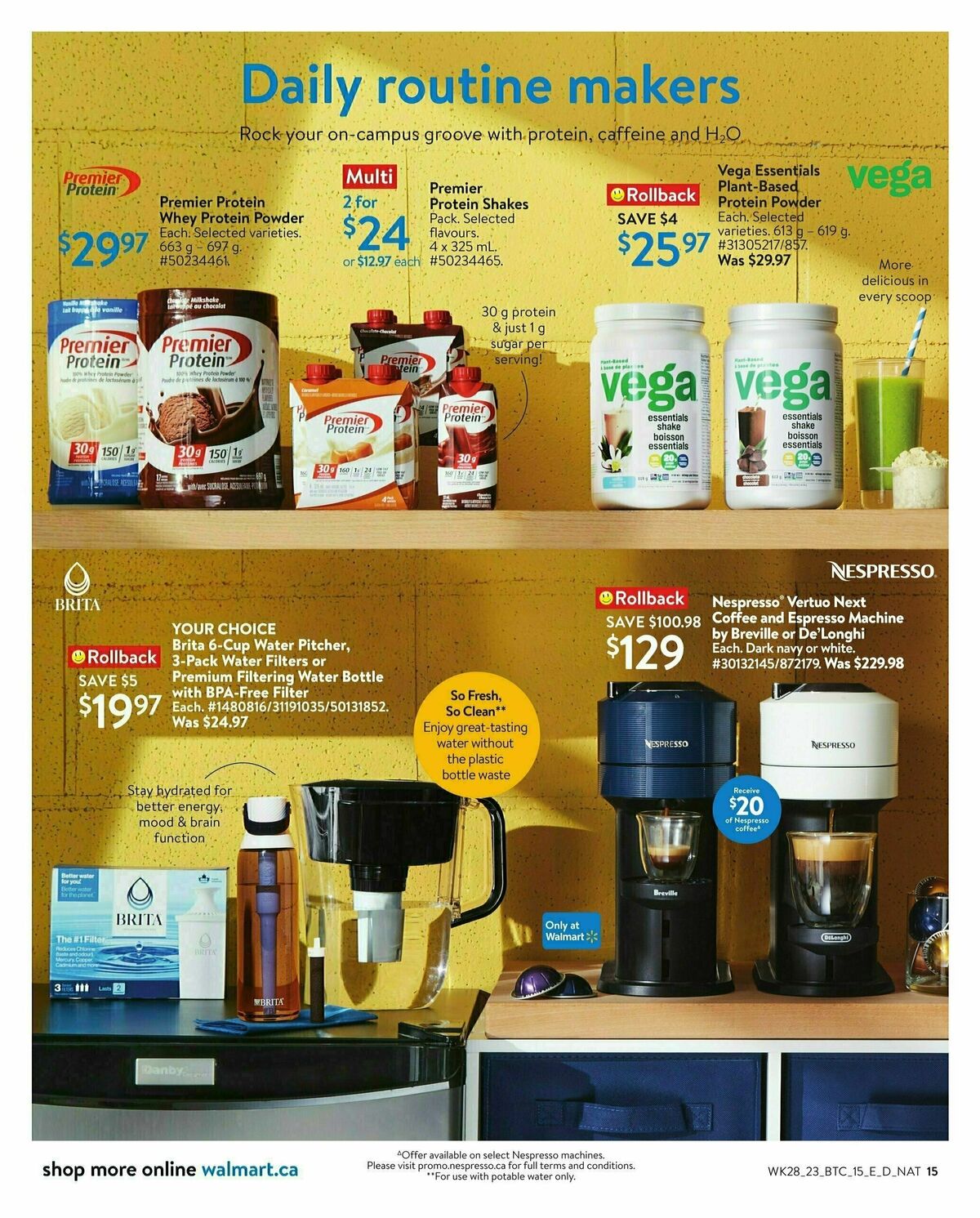 Walmart Back to Campus Flyer from August 3