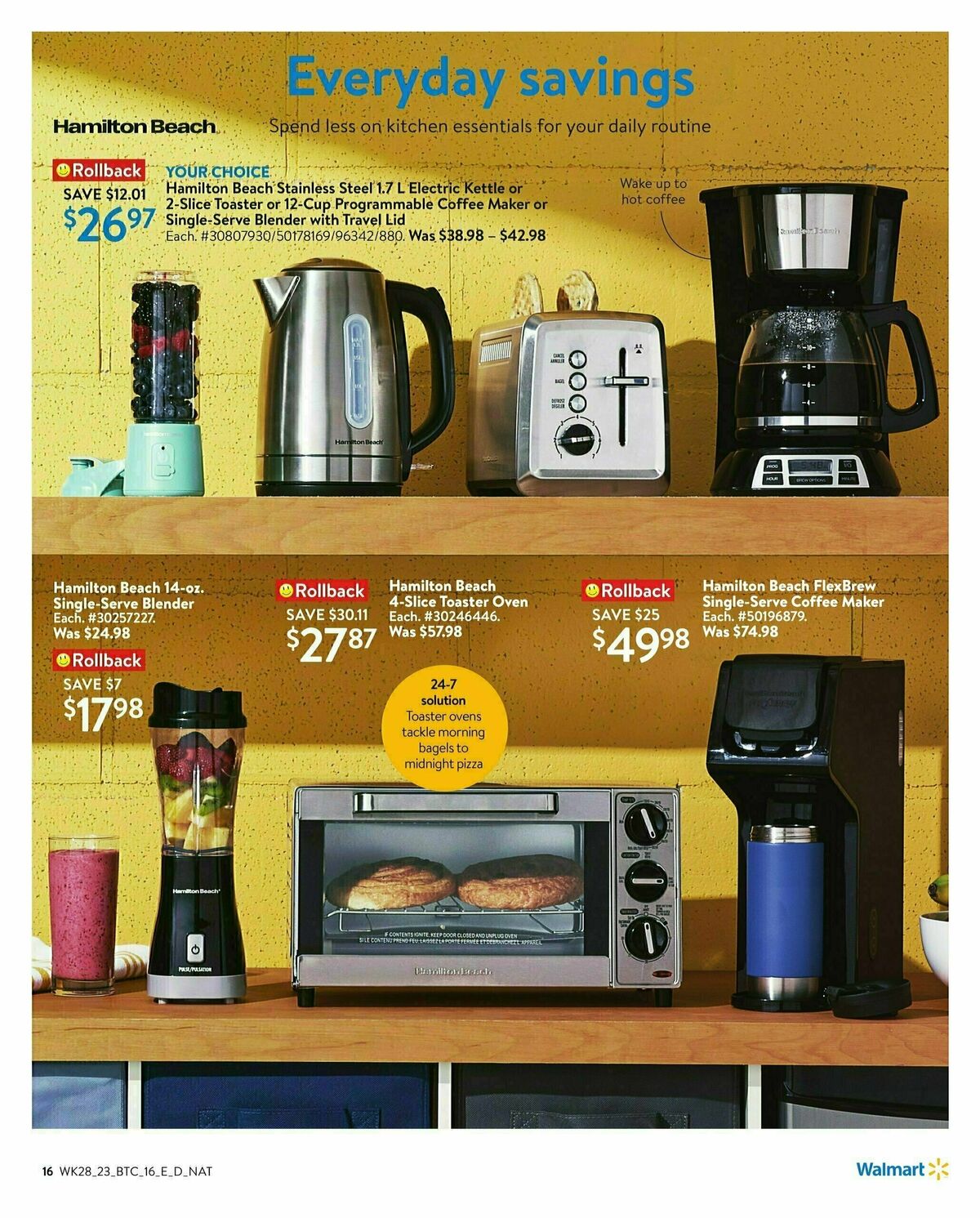 Walmart Back to Campus Flyer from August 3