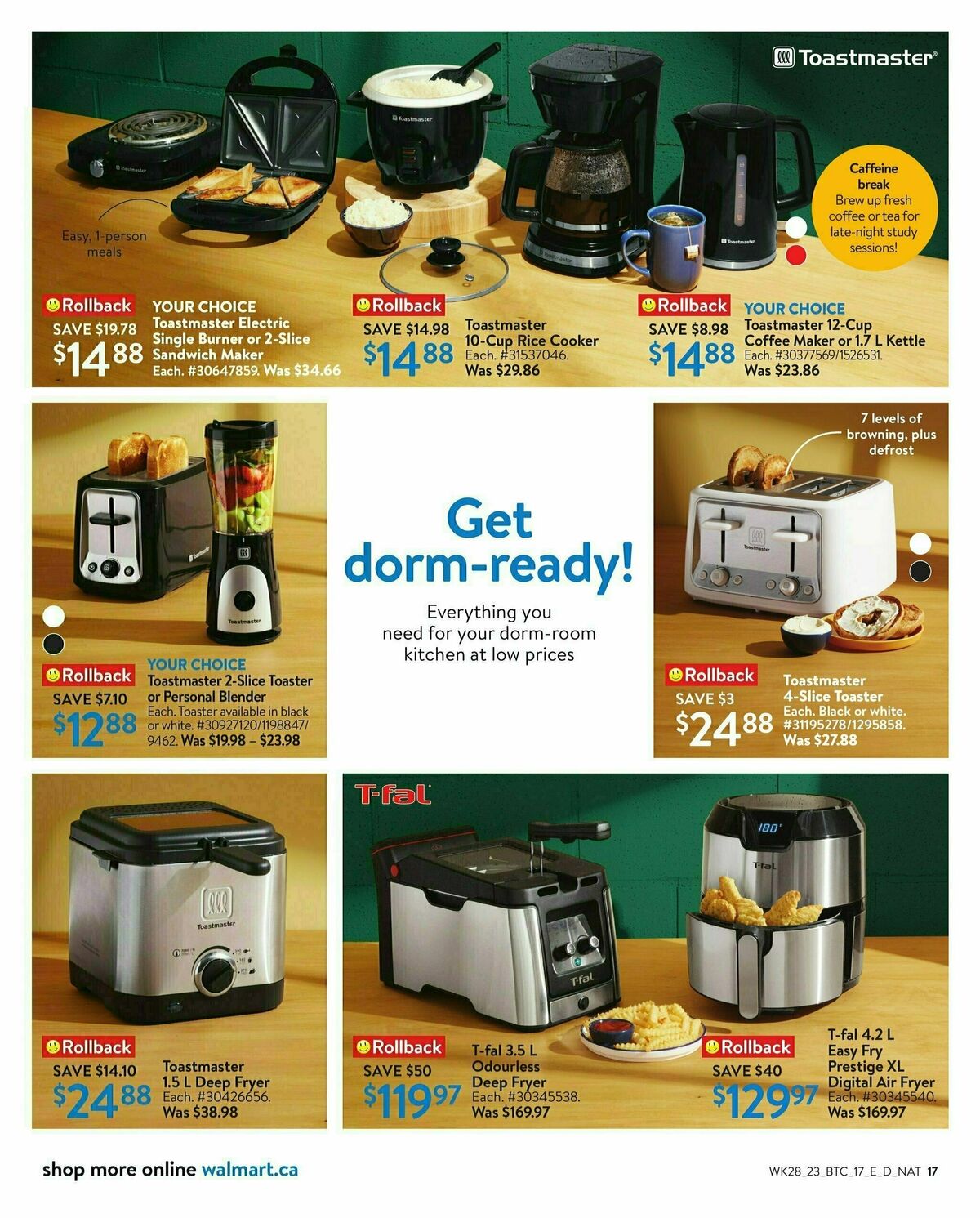 Walmart Back to Campus Flyer from August 3