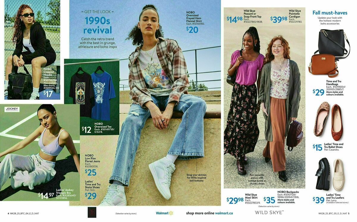 Walmart Back to Campus Flyer from August 3